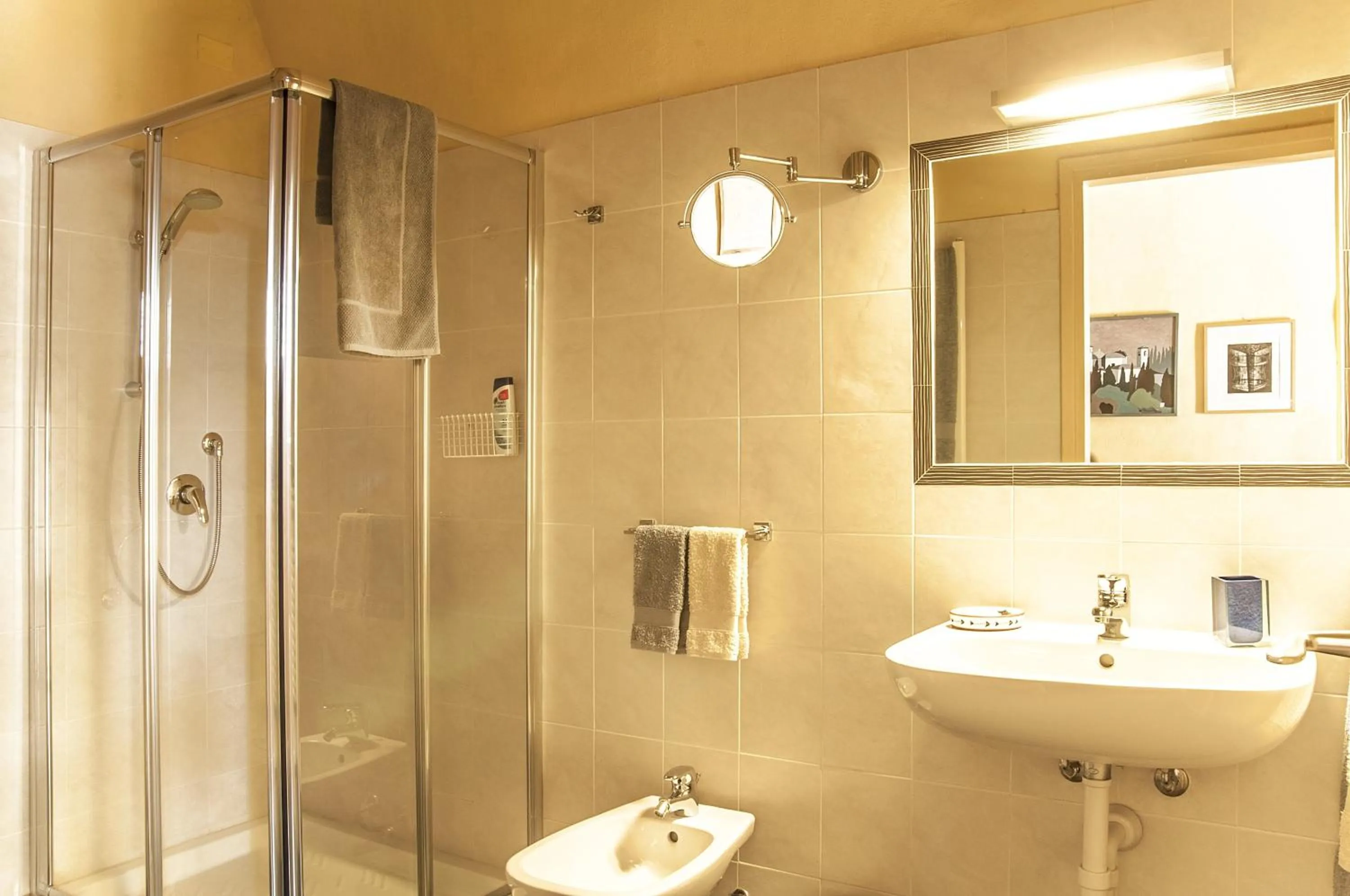 Shower in B&B Corte delle Muse