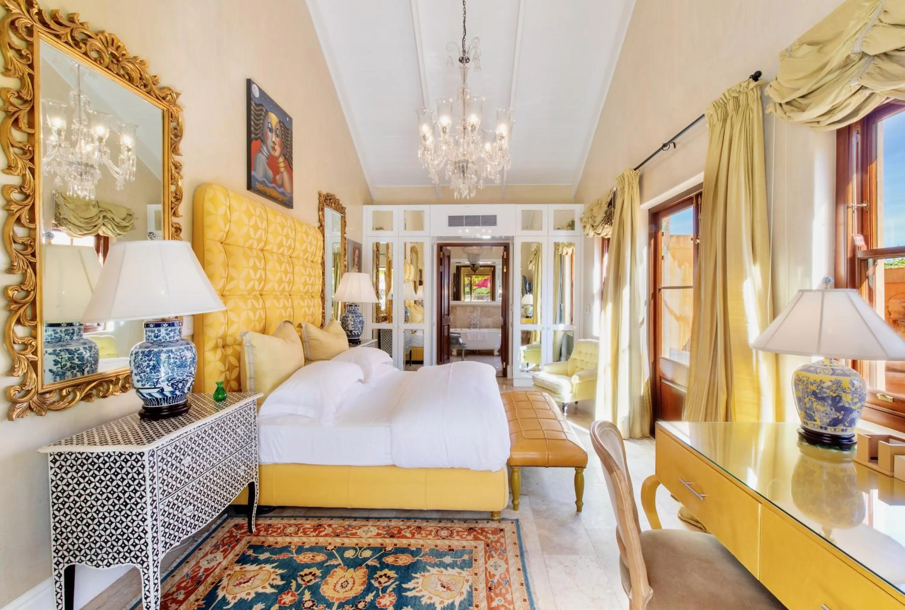 Bedroom, Bed in La Residence