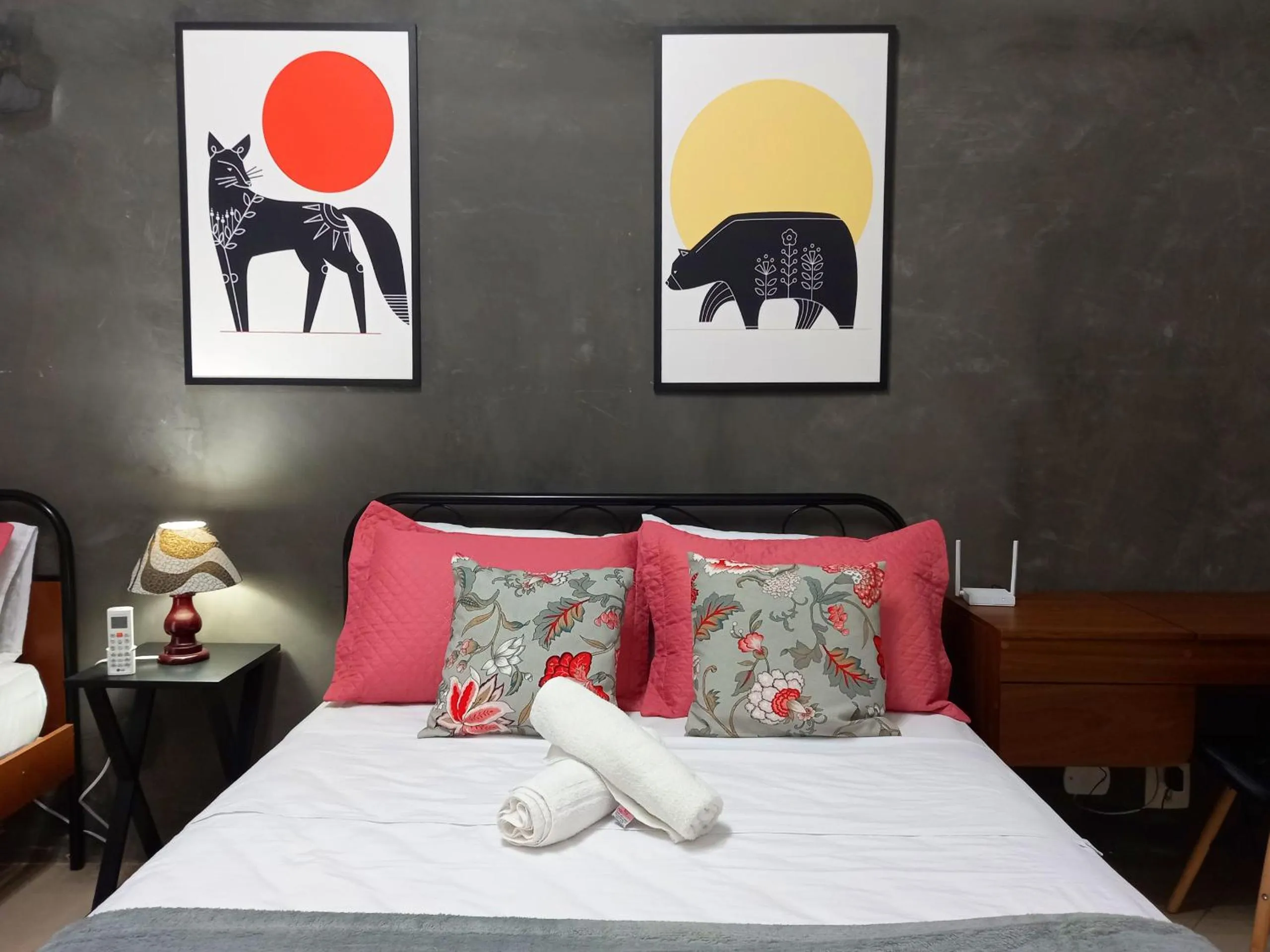 Bed in Studio na Praia de Copacabana, maquina de lavar