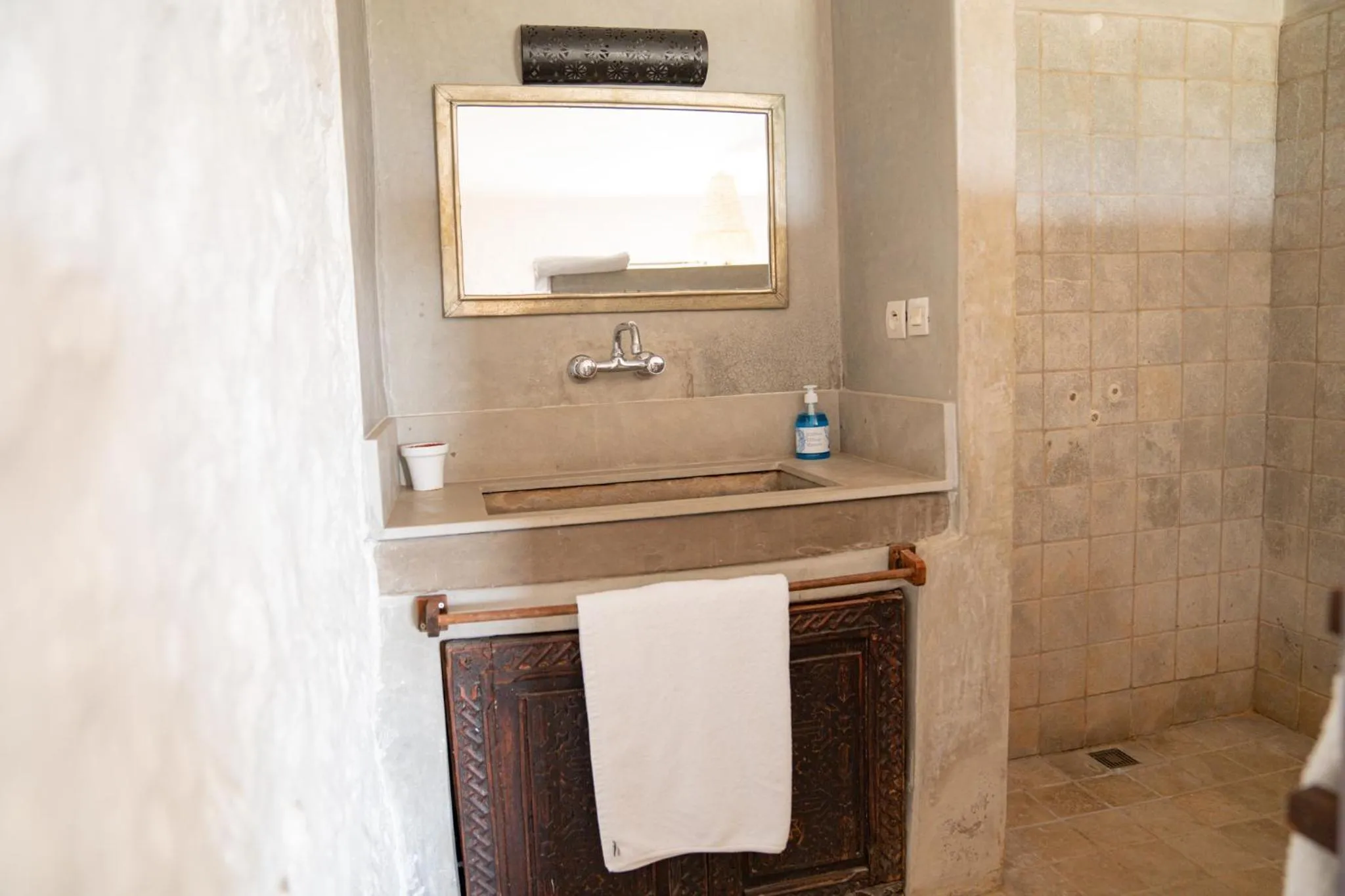 Decorative detail in Dar El Mandar - Ferme & Table d'Hôte Berbère