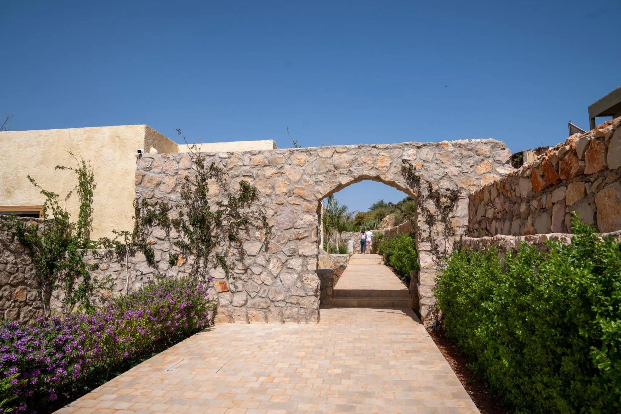 Facade/entrance in Dar El Mandar - Ferme & Table d'Hôte Berbère