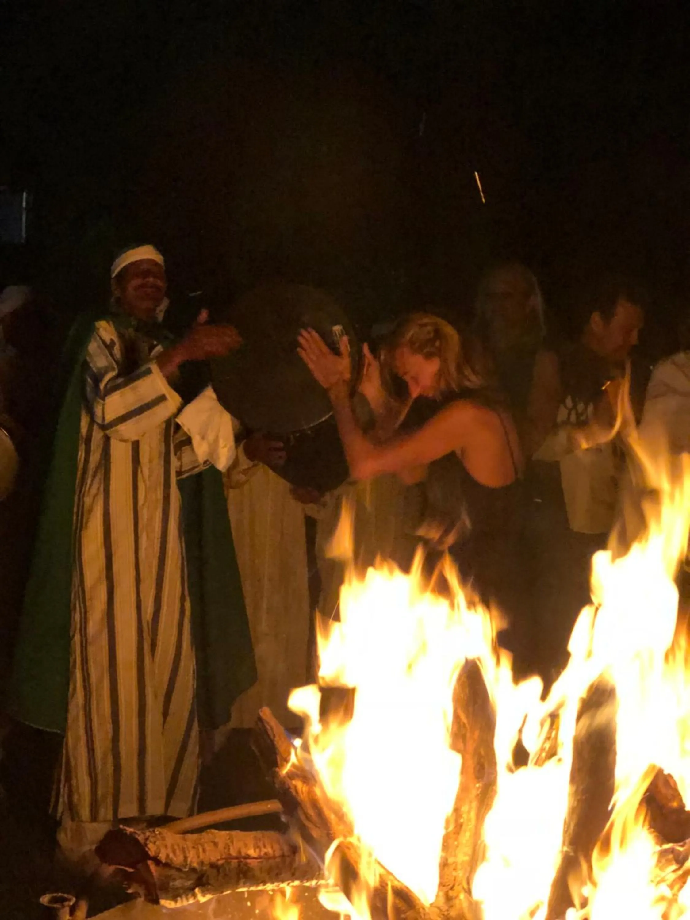 Evening entertainment in Dar El Mandar - Ferme & Table d'Hôte Berbère