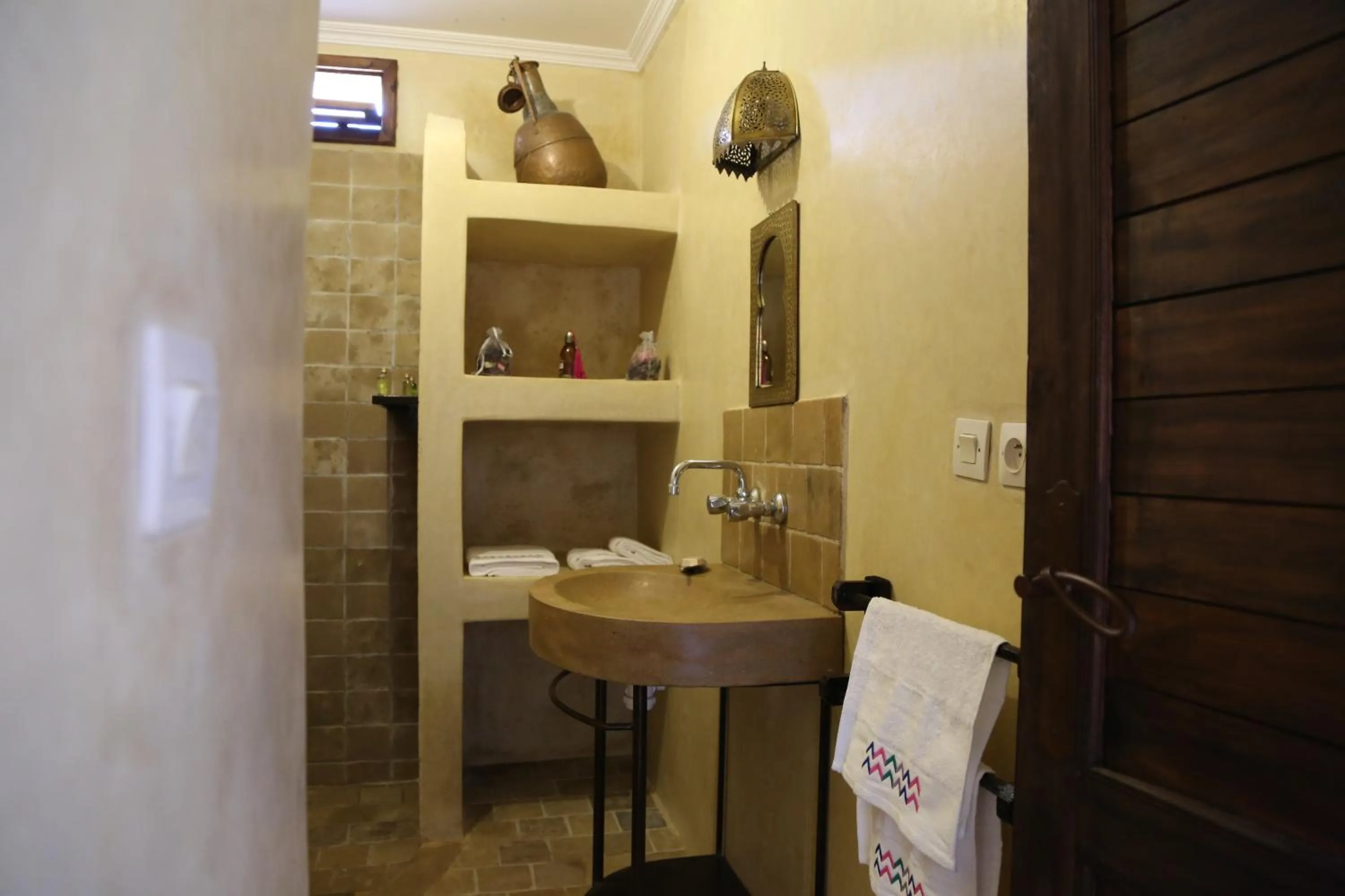 Shower in Dar El Mandar - Ferme & Table d'Hôte Berbère