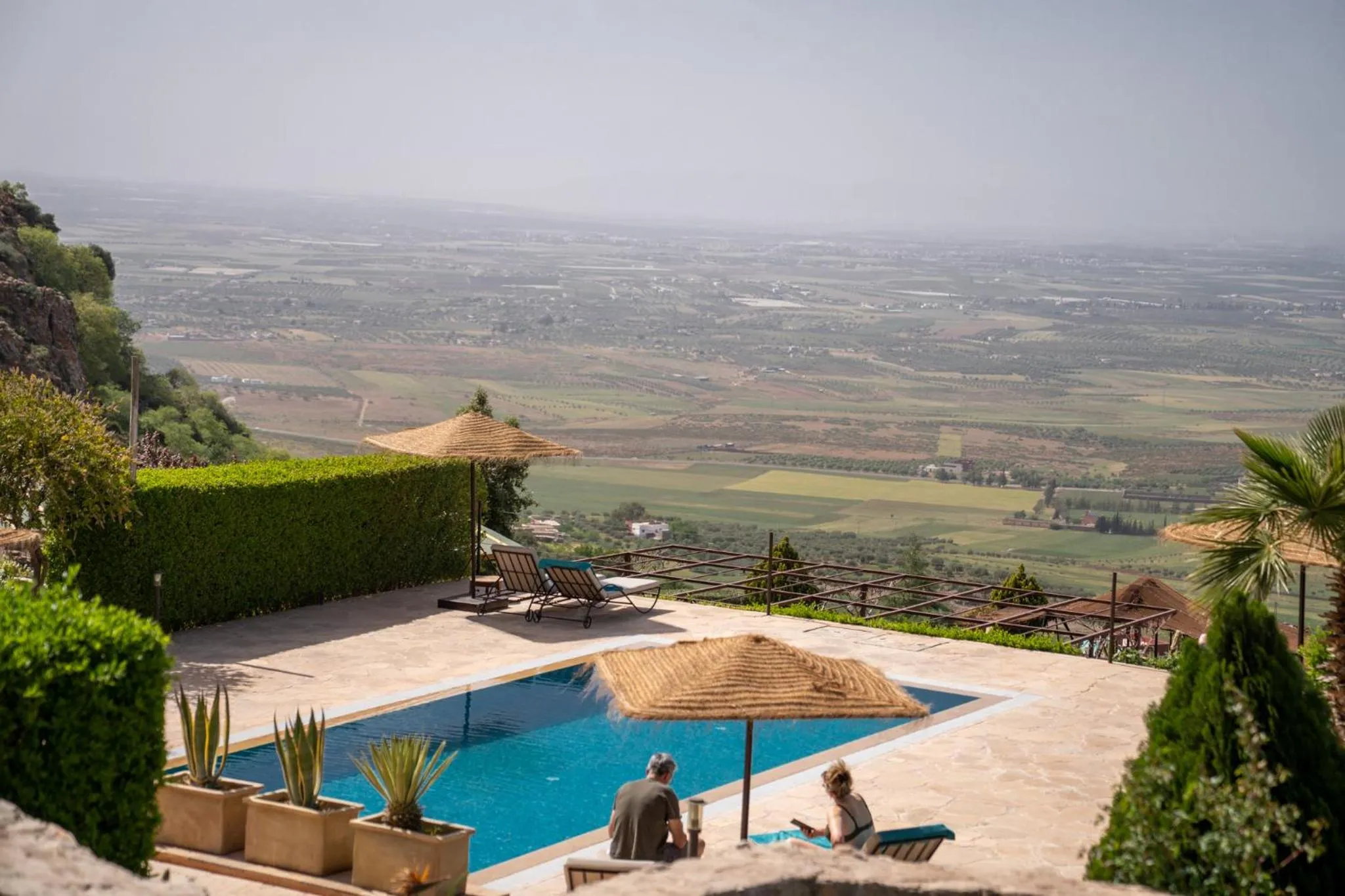 Swimming pool in Dar El Mandar - Ferme & Table d'Hôte Berbère