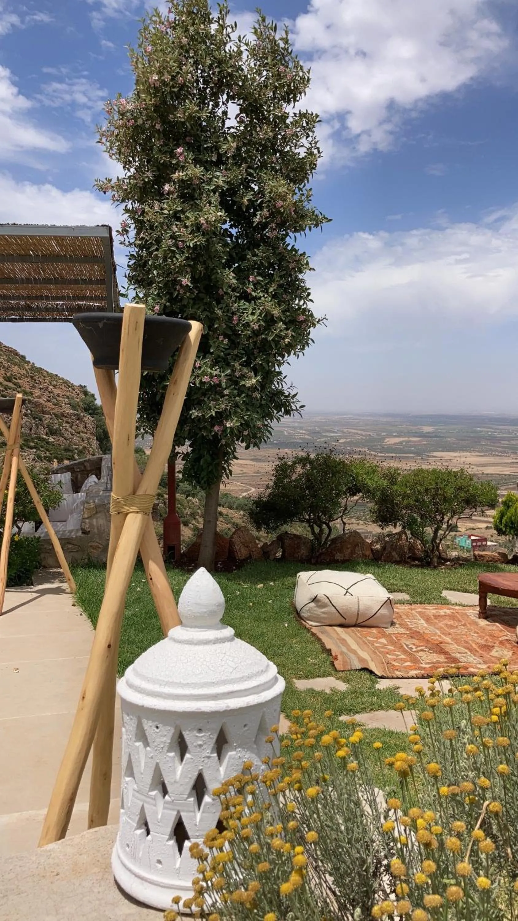 Garden in Dar El Mandar - Ferme & Table d'Hôte Berbère