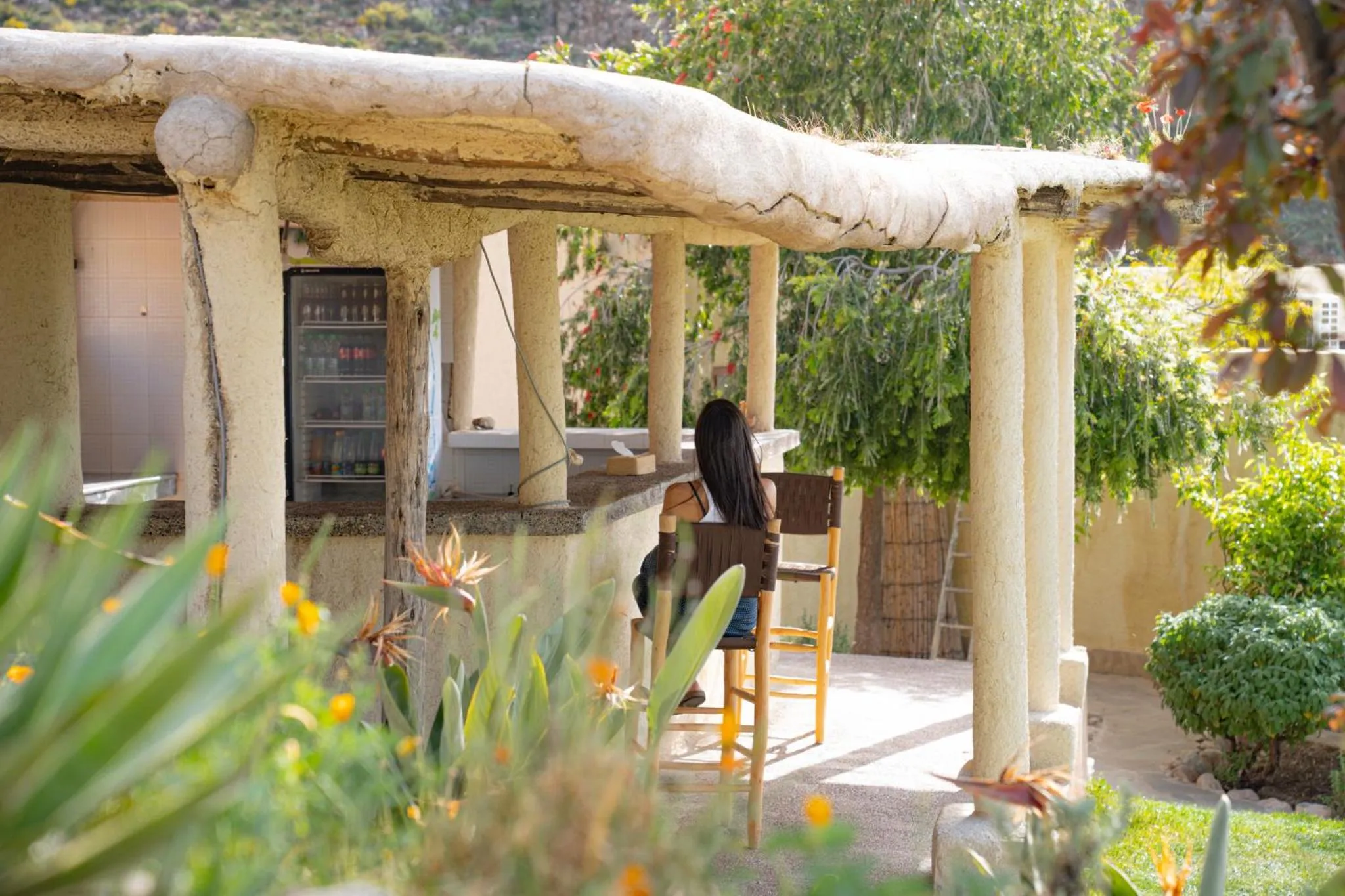 Garden in Dar El Mandar - Ferme & Table d'Hôte Berbère