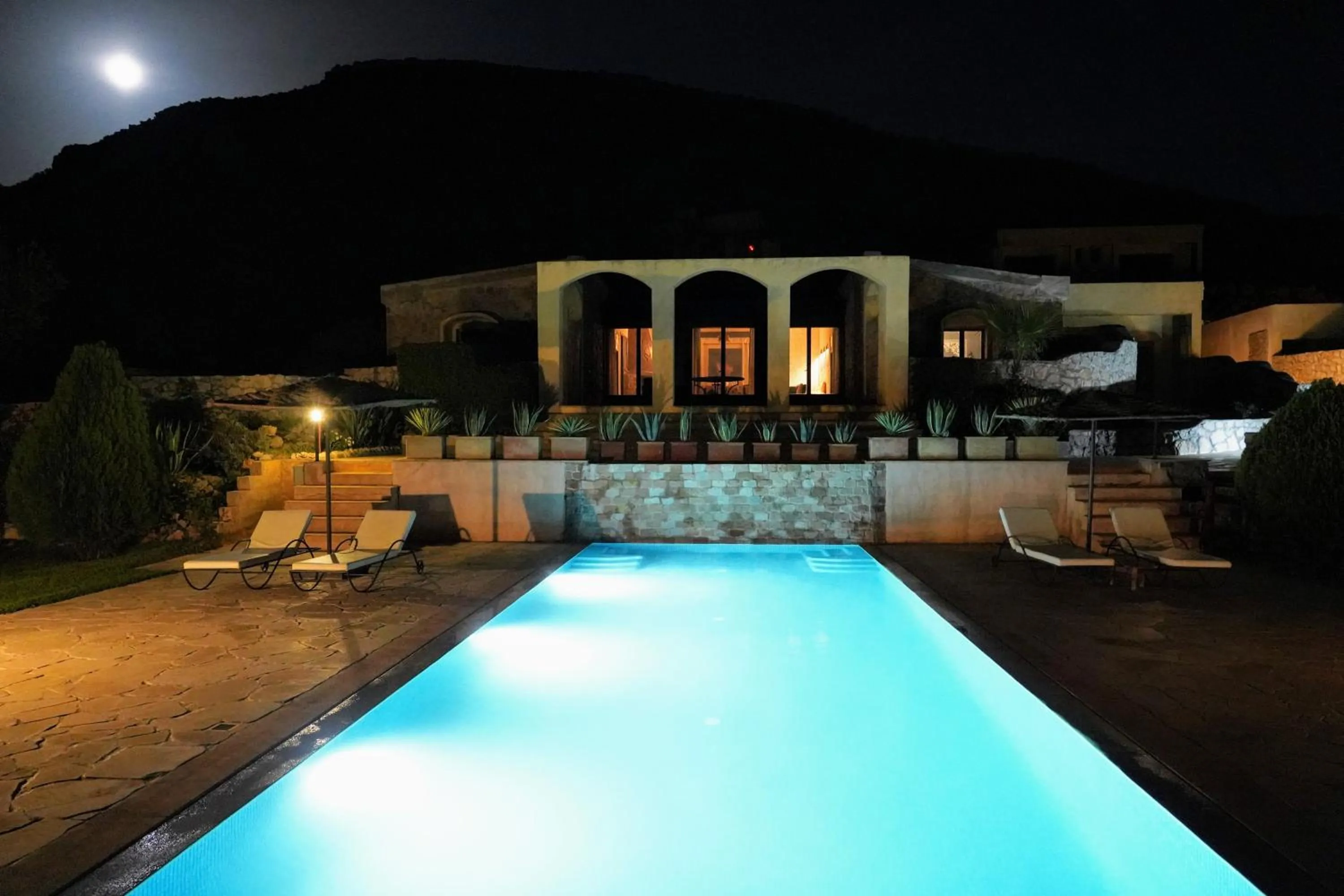 Pool view in Dar El Mandar - Ferme & Table d'Hôte Berbère