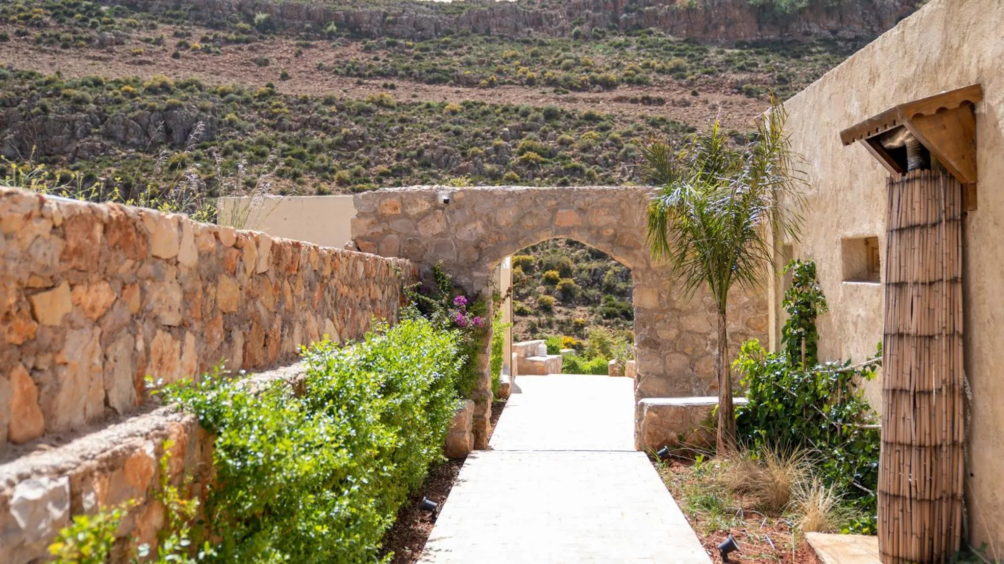 Facade/entrance in Dar El Mandar - Ferme & Table d'Hôte Berbère