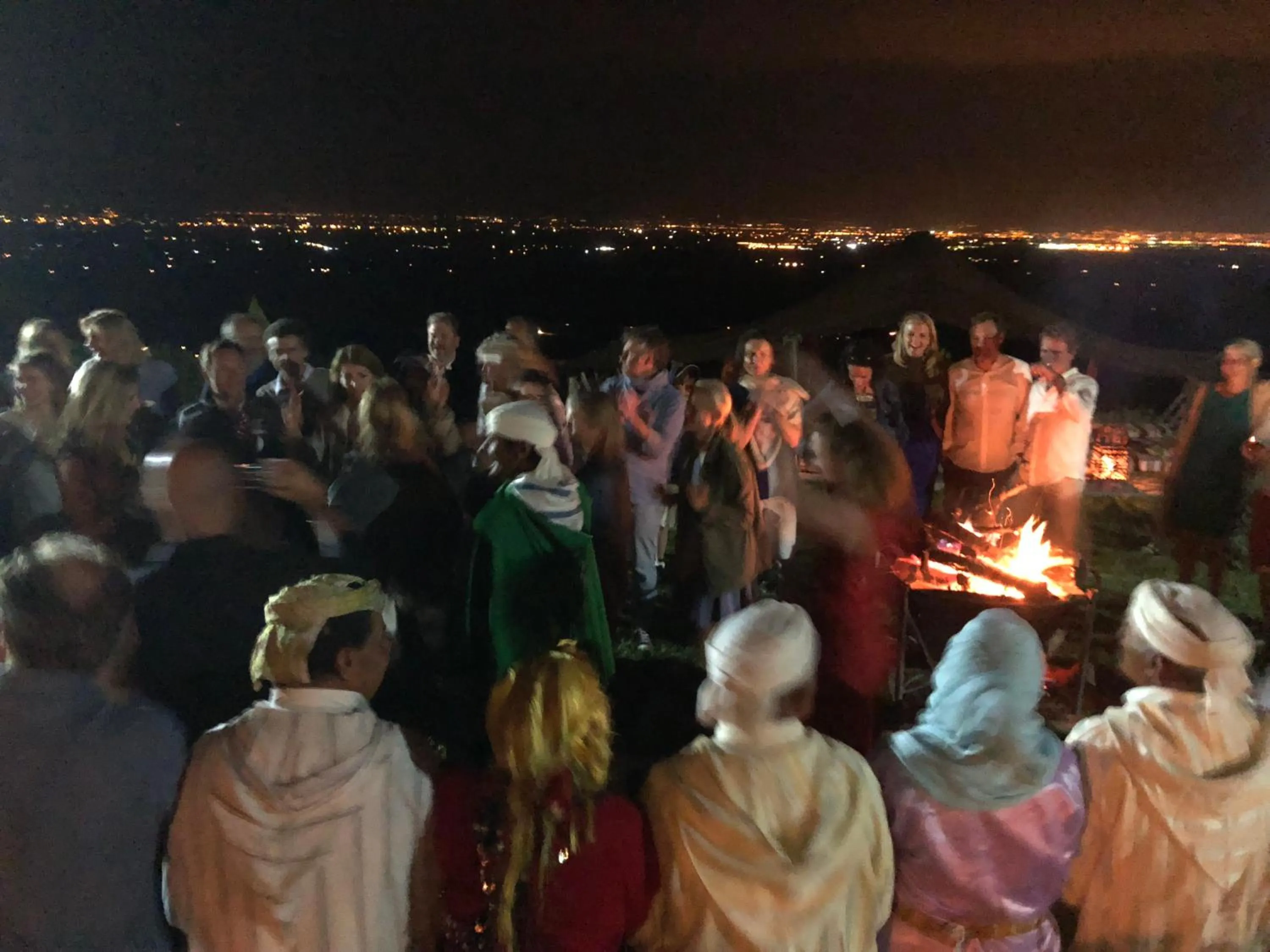 Evening entertainment in Dar El Mandar - Ferme & Table d'Hôte Berbère
