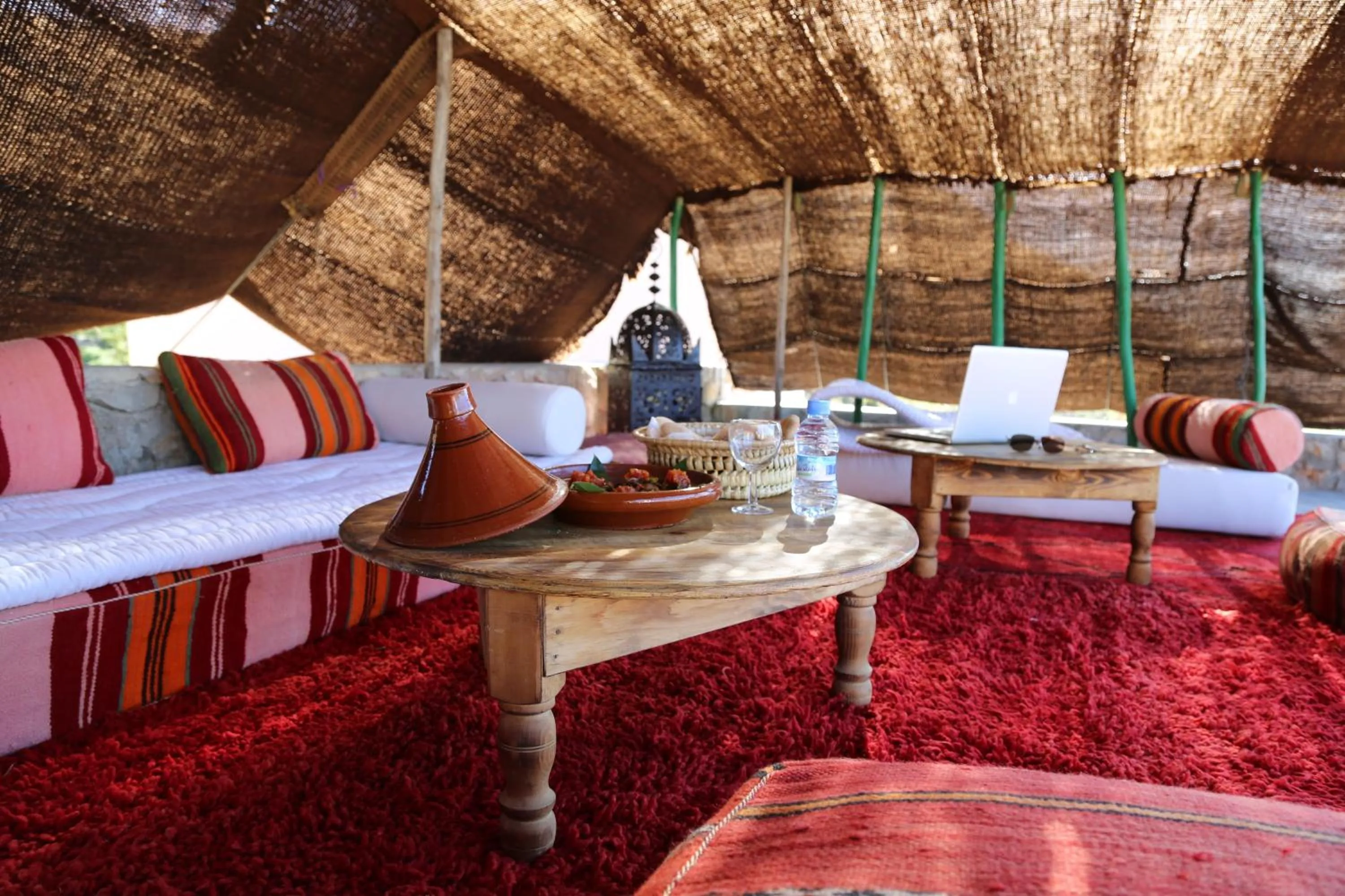 Patio in Dar El Mandar - Ferme & Table d'Hôte Berbère