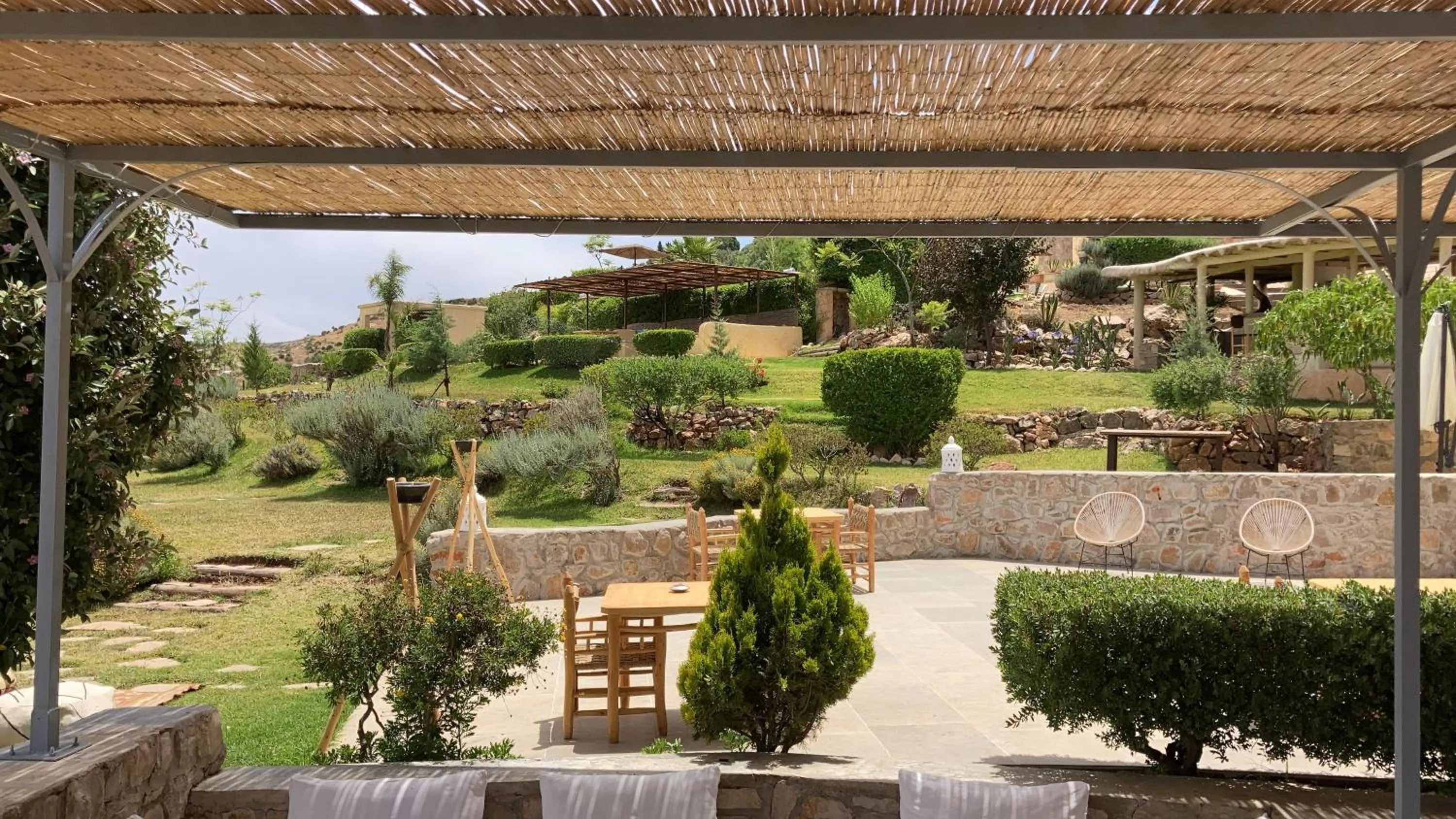 Garden in Dar El Mandar - Ferme & Table d'Hôte Berbère