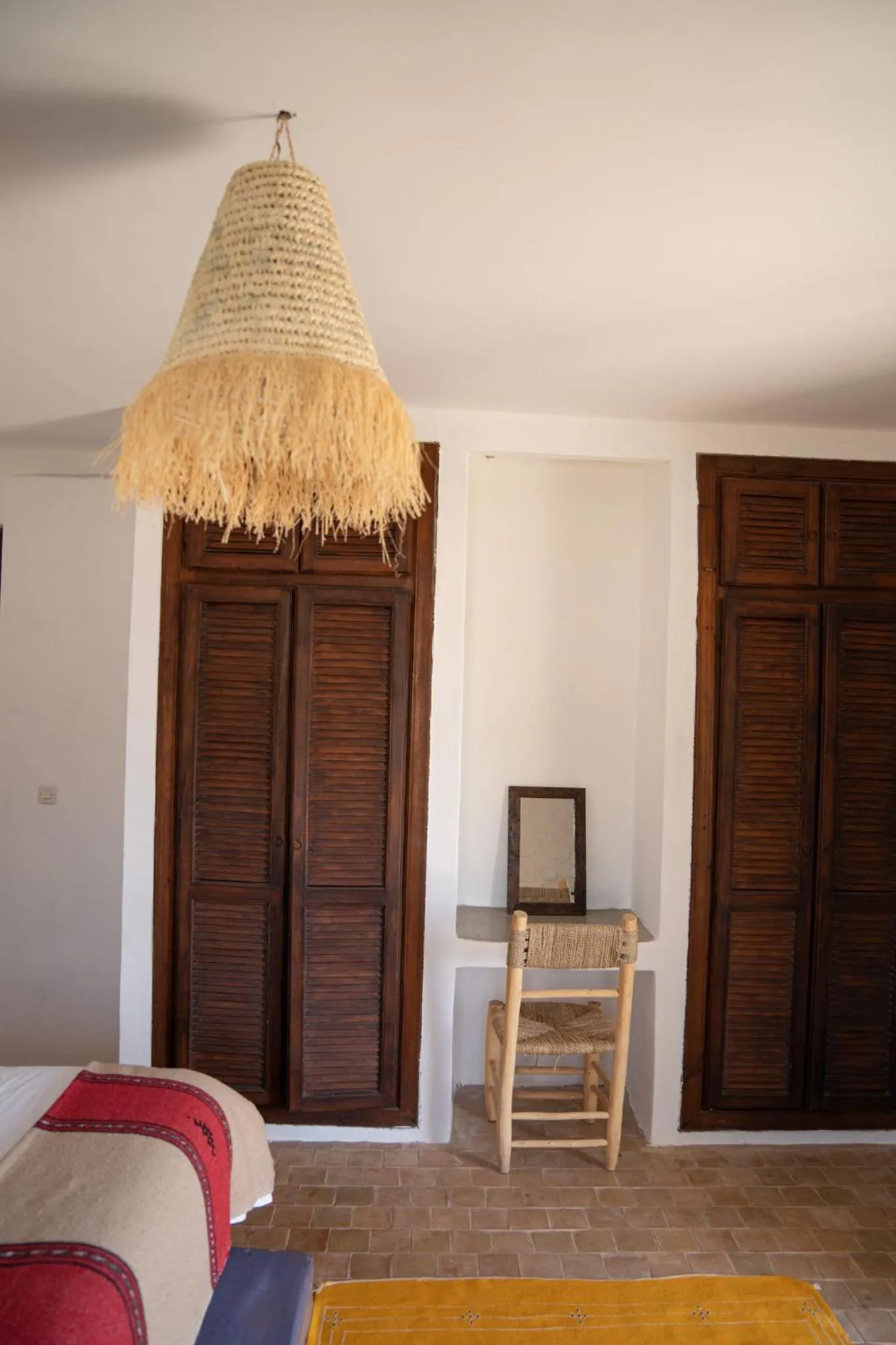 Decorative detail, Bed in Dar El Mandar - Ferme & Table d'Hôte Berbère