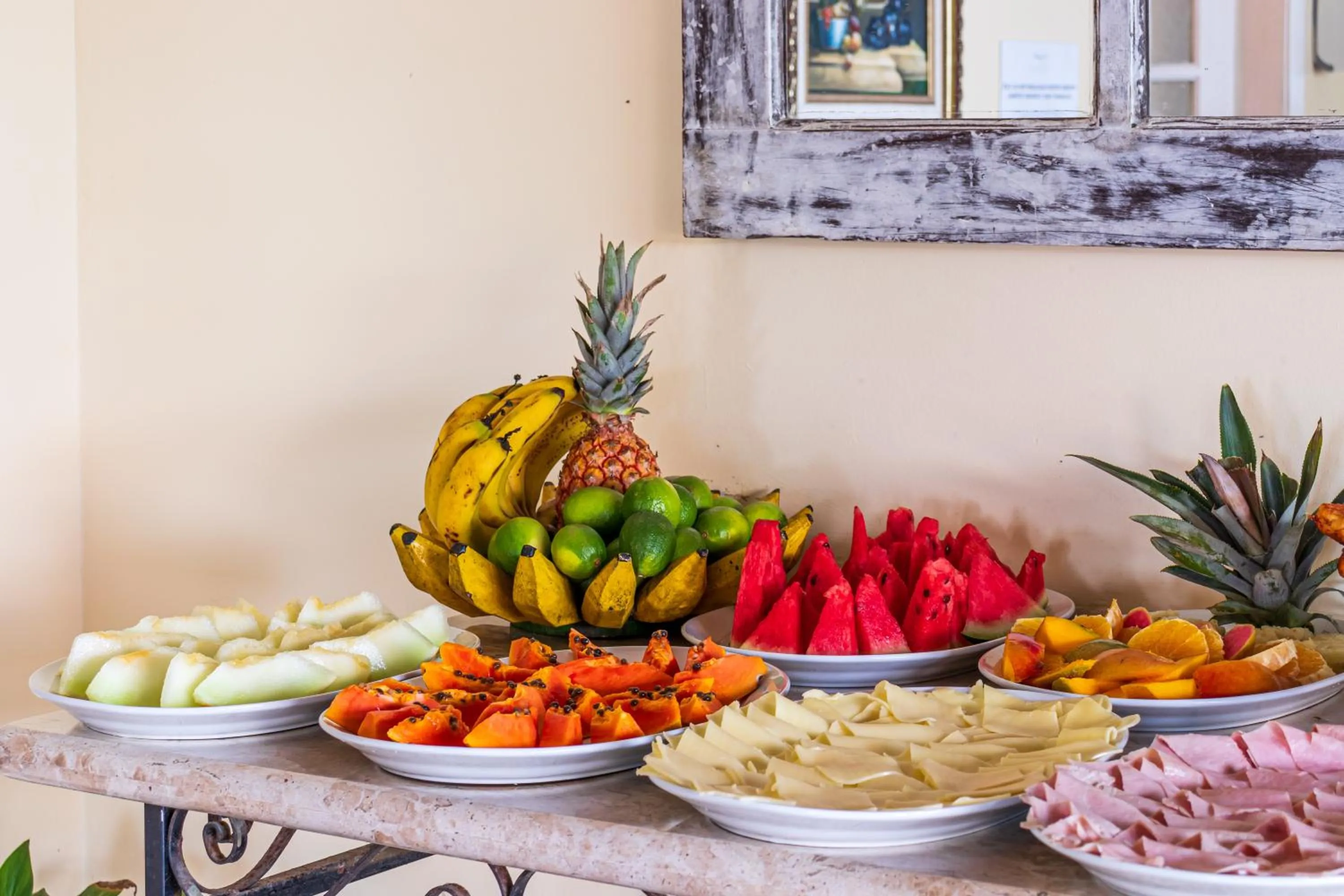 Food and drinks in La Proeza Pousada