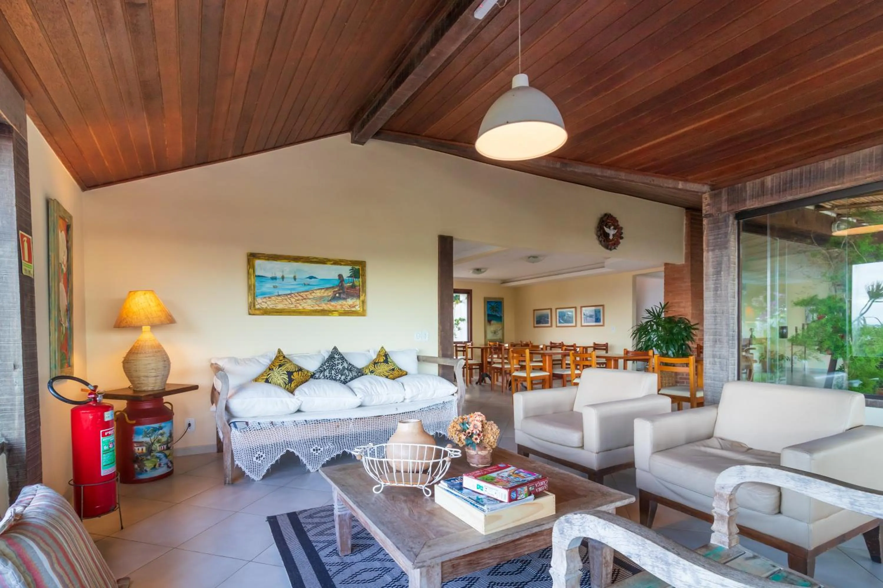 Patio in La Proeza Pousada