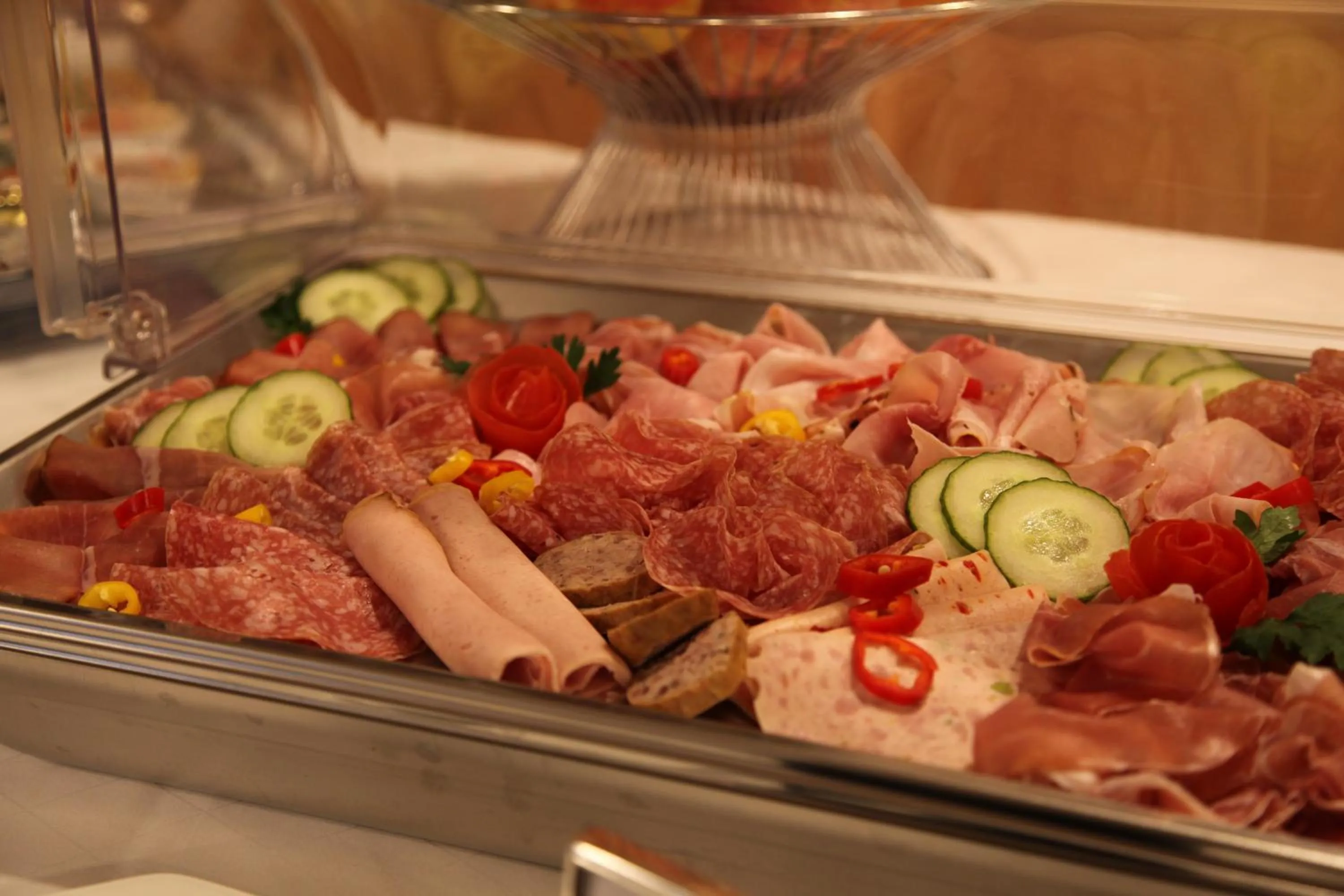 Buffet breakfast in Hotel Garni Georgenhof Adults Only