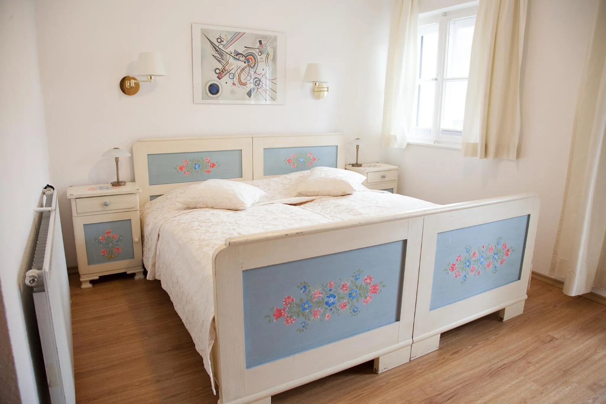 Bedroom, Bed in Hotel Garni Georgenhof Adults Only