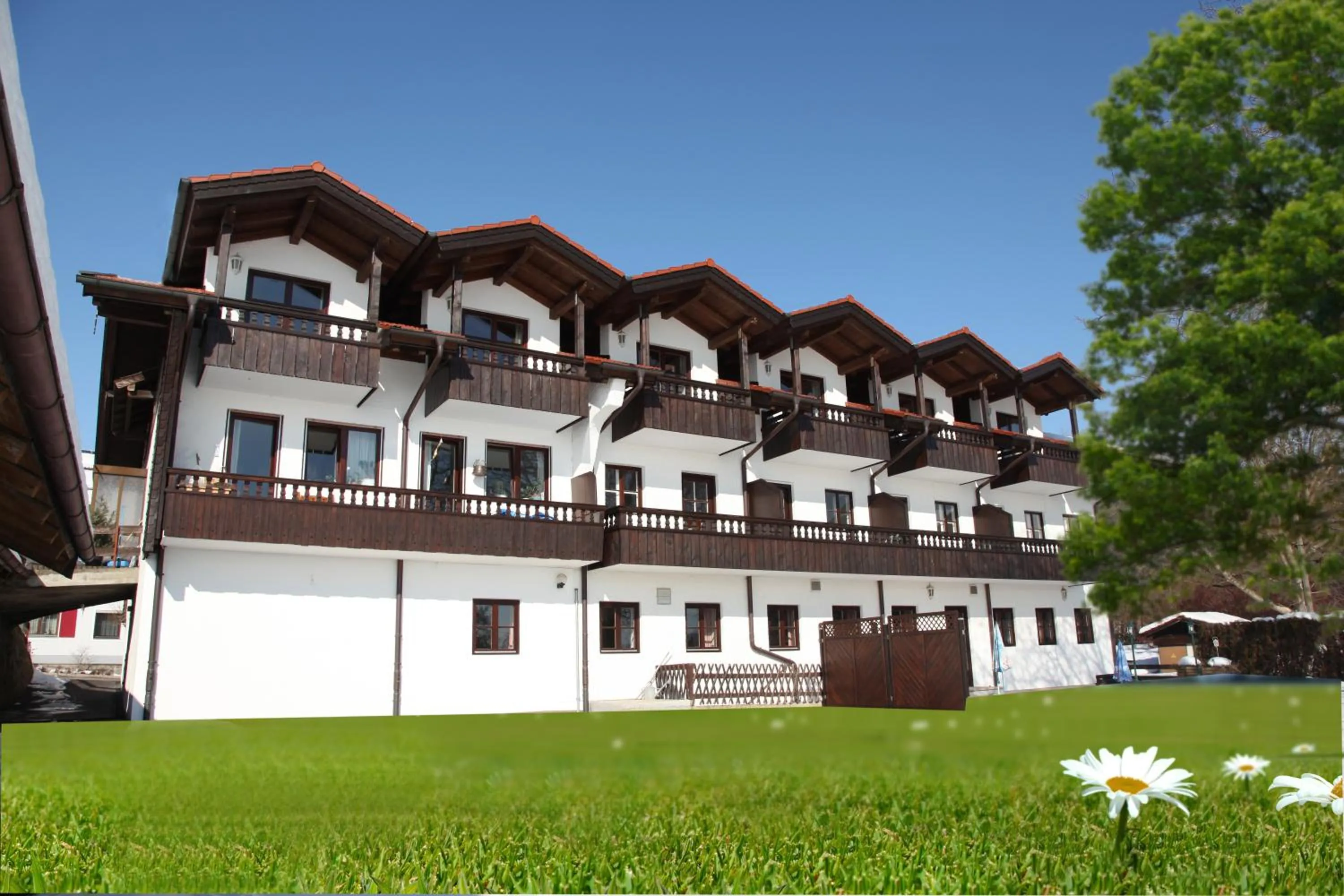 Balcony/Terrace in Hotel Garni Georgenhof Adults Only