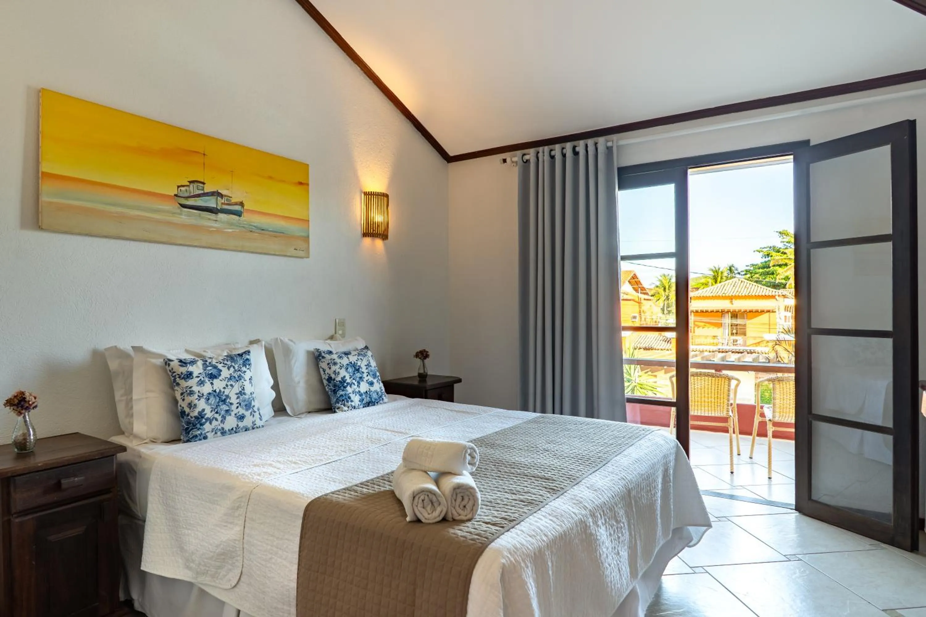 Bed in Suri Búzios Hotel