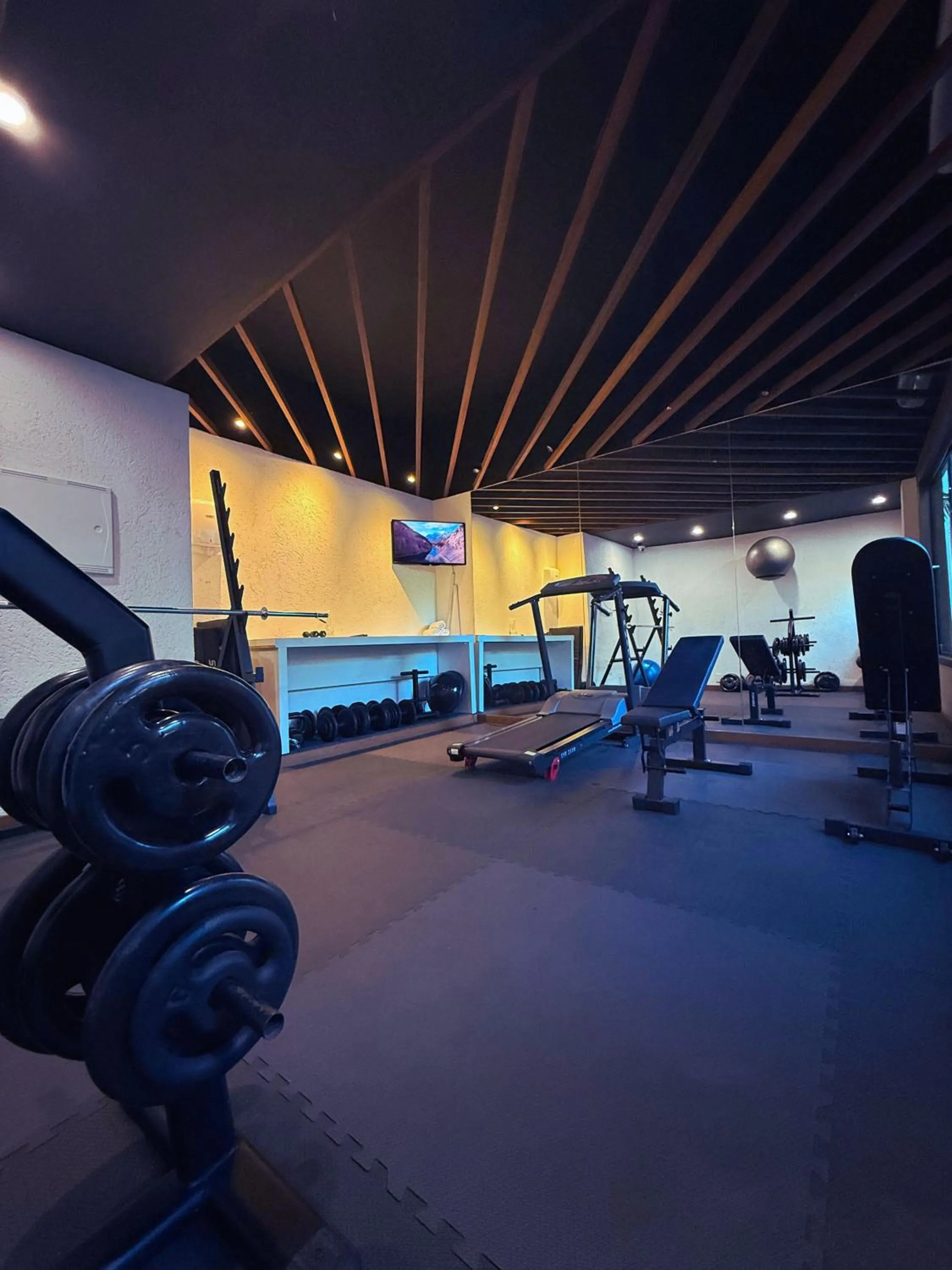 Fitness centre/facilities in Suri Búzios Hotel