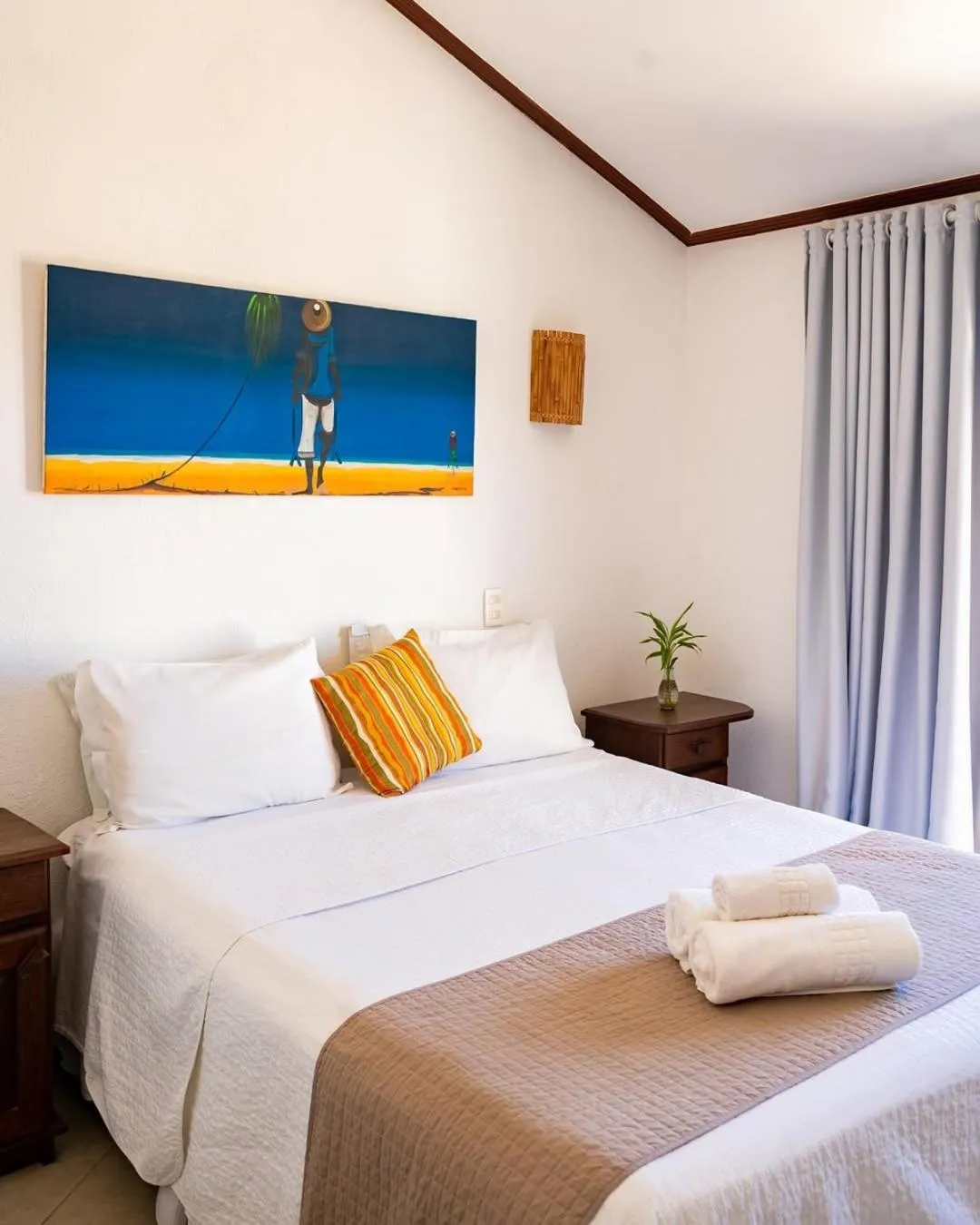 Bed in Suri Búzios Hotel