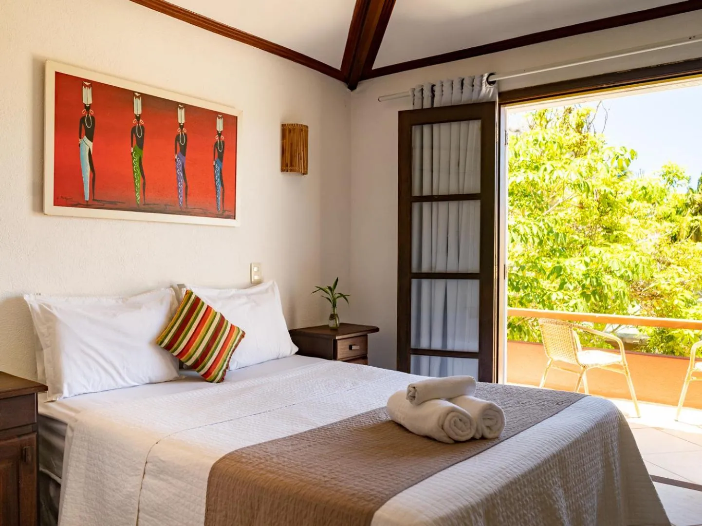 Bed in Suri Búzios Hotel