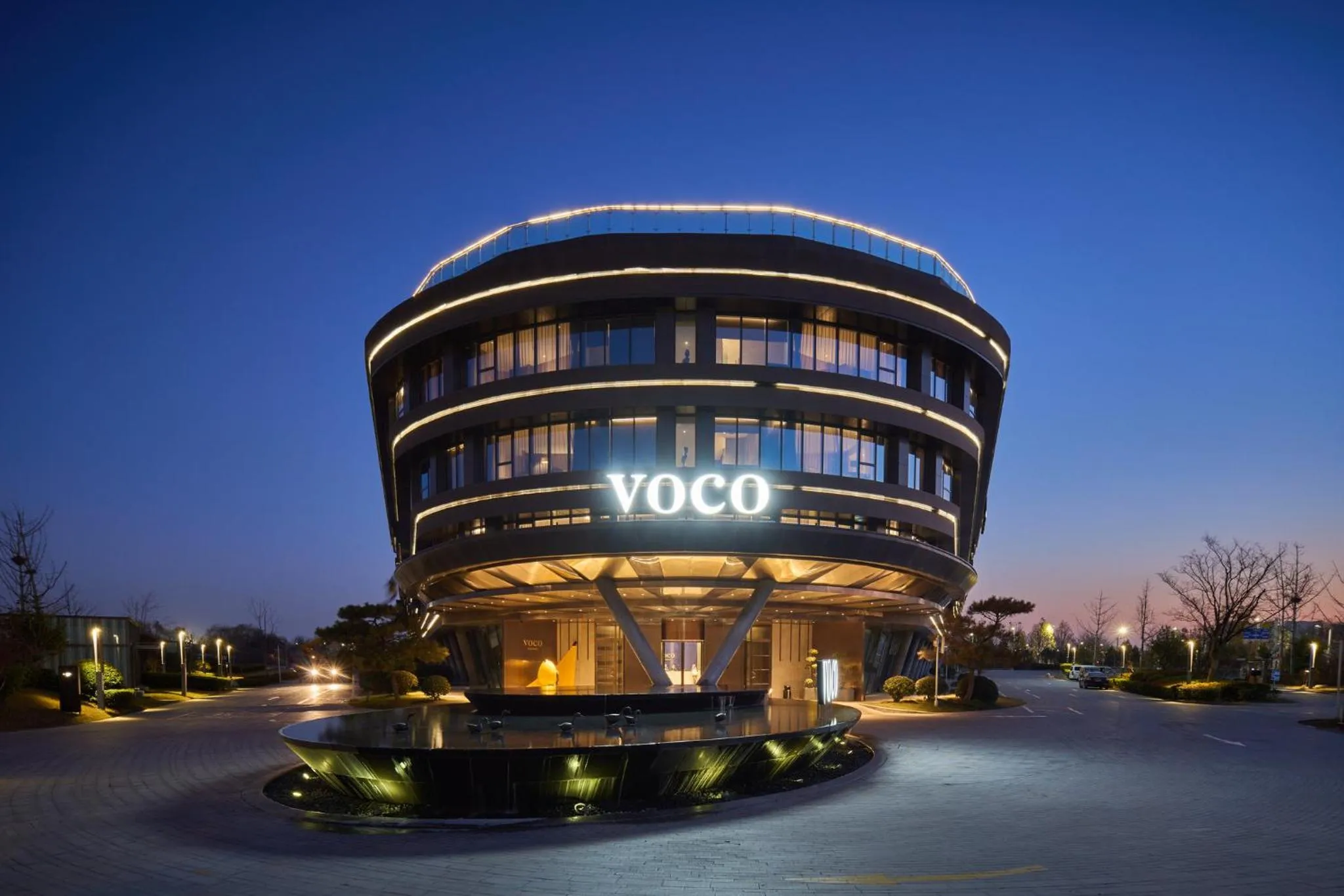 Property building in voco Zhengzhou Garden Expo by IHG