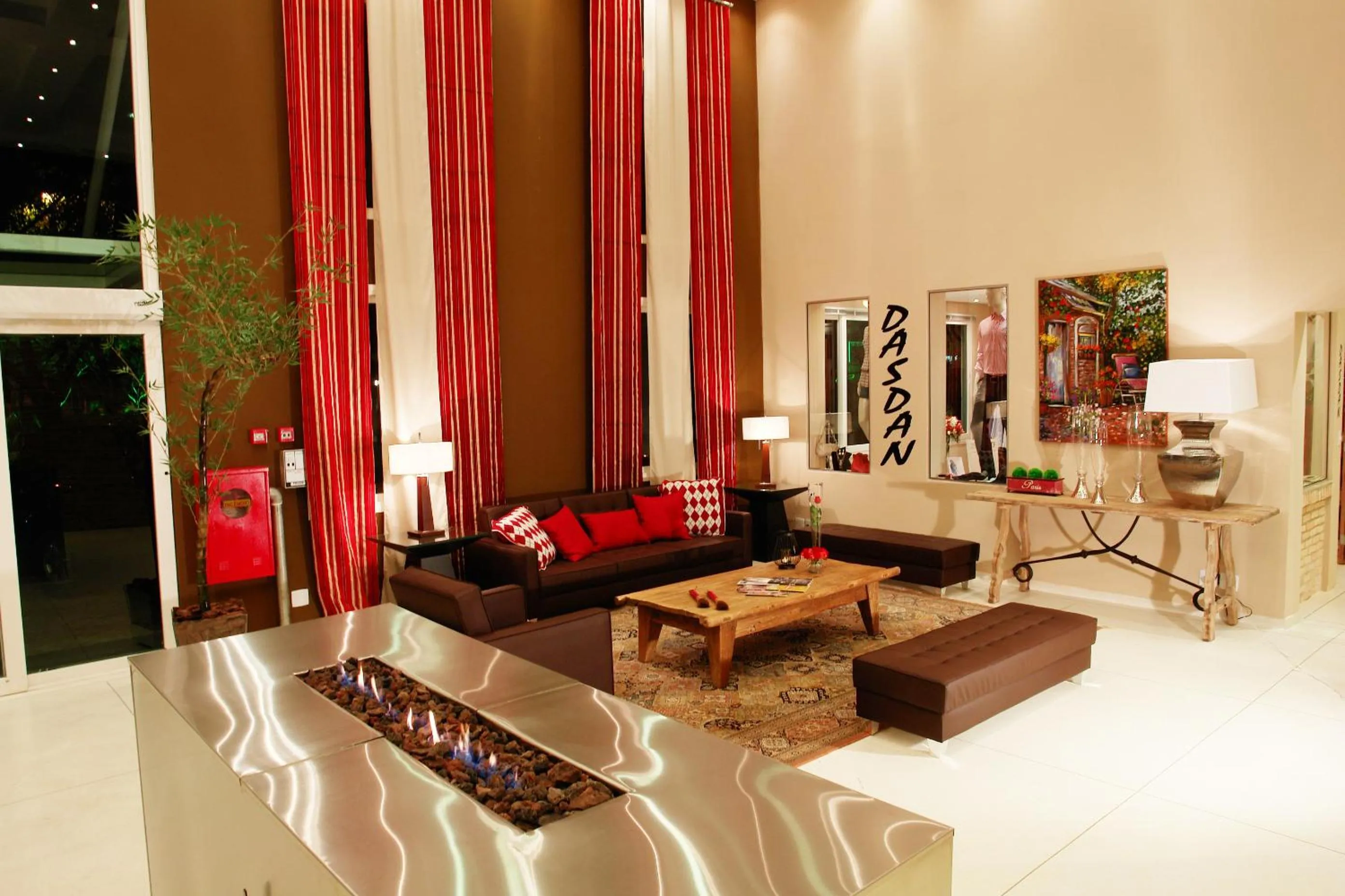 Lobby or reception in La Dolce Villa