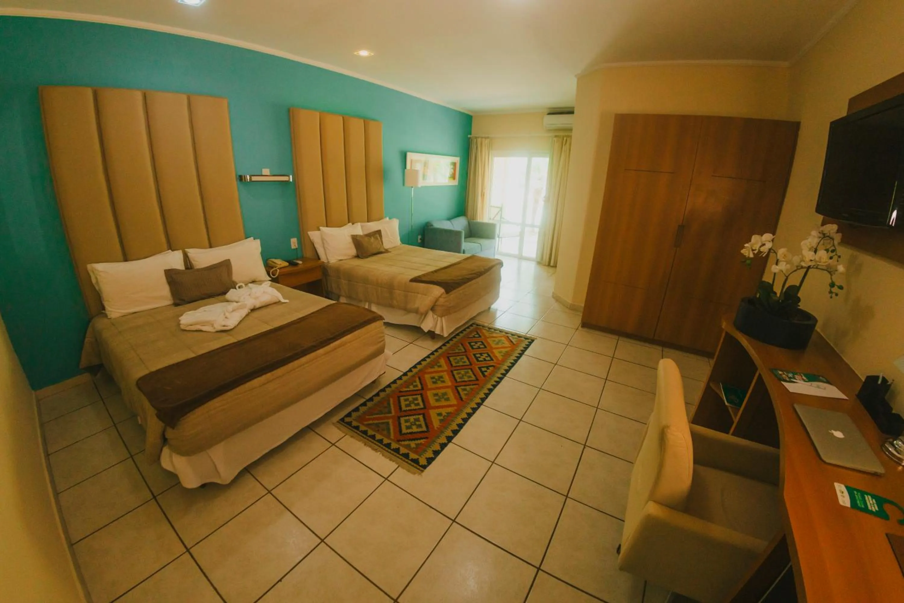 Bed in La Dolce Villa