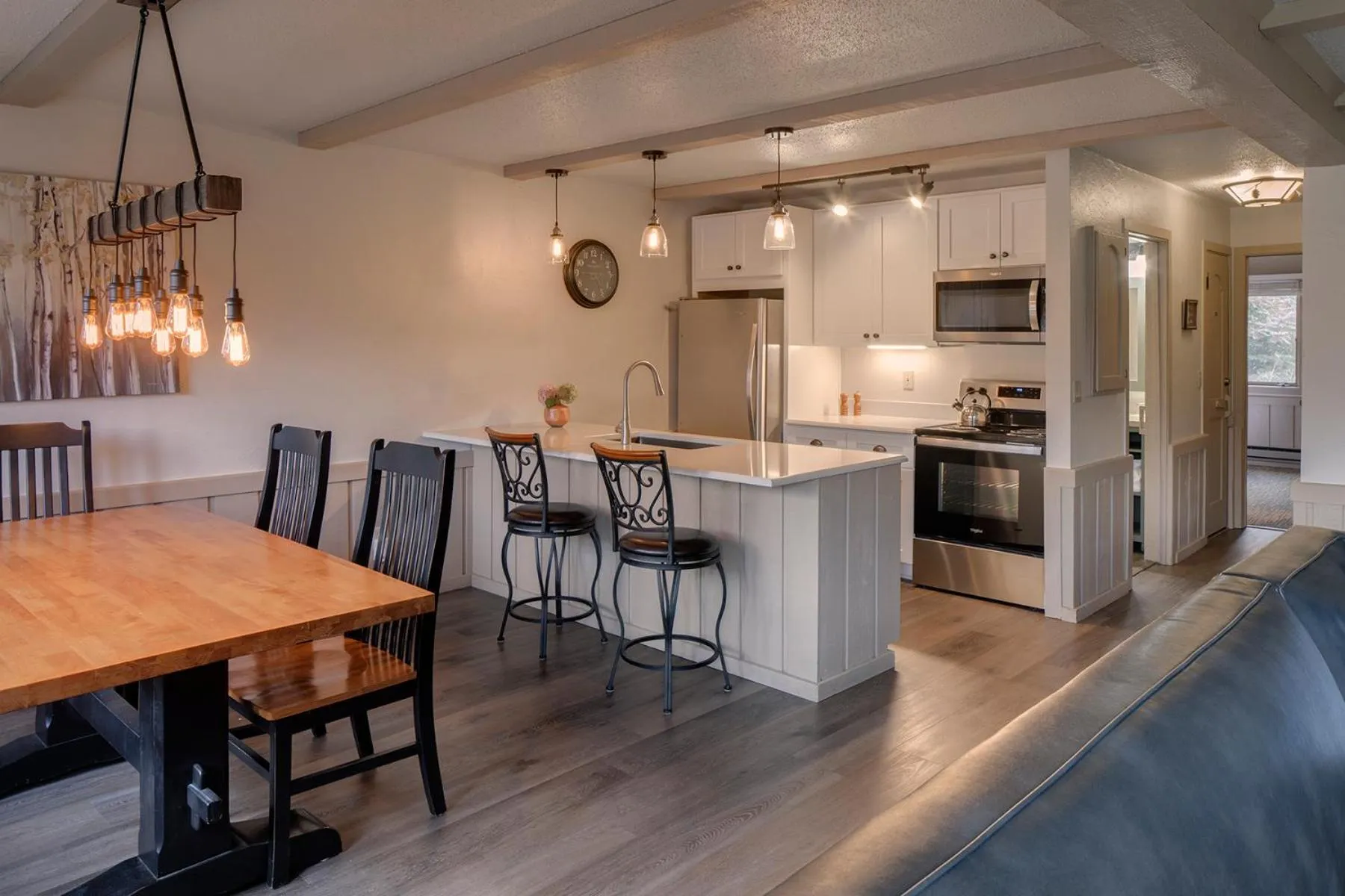 Dining area in Crystal Mountain