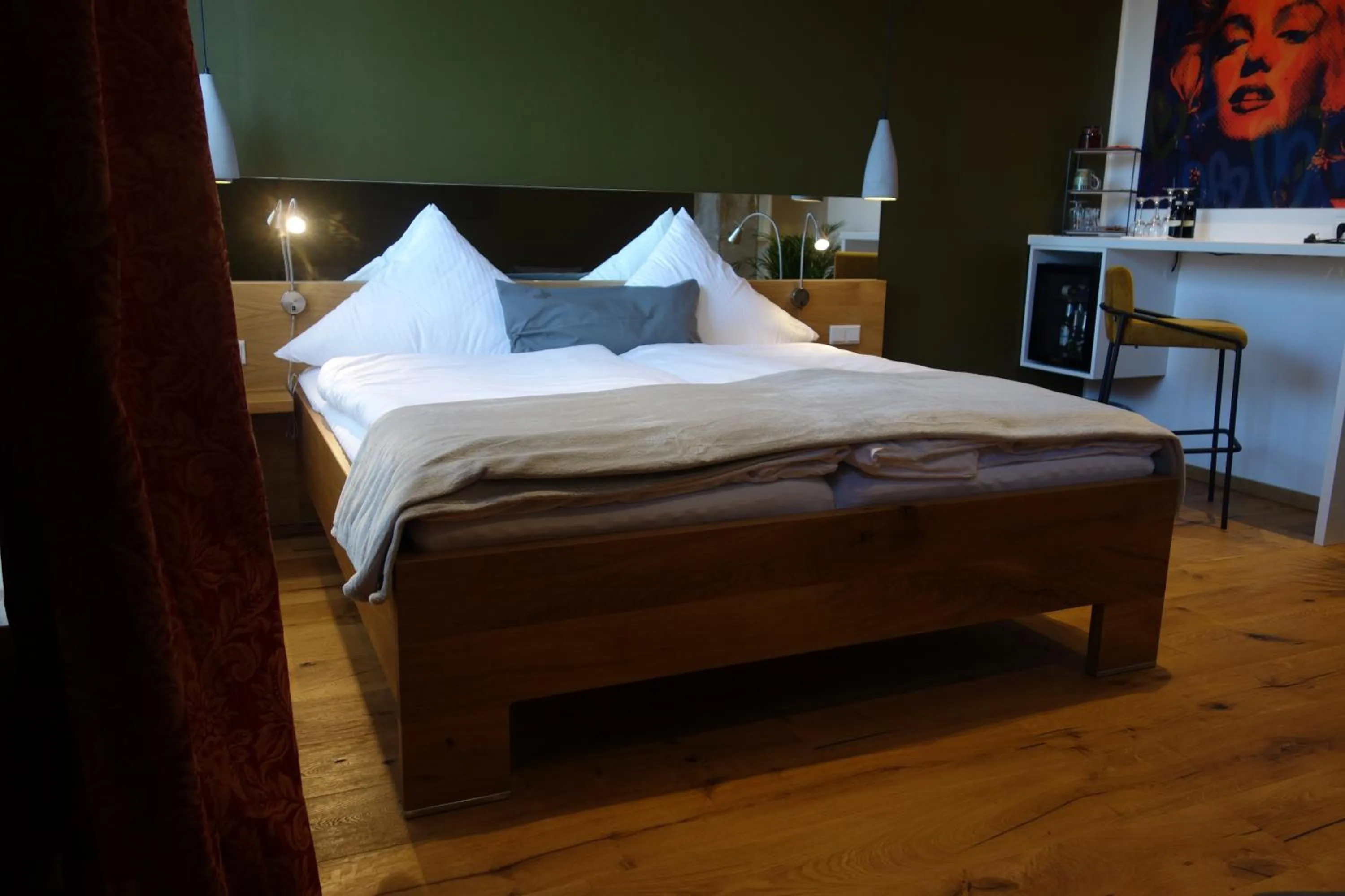 Patio, Bed in Hotel & Restaurant Venner Moor