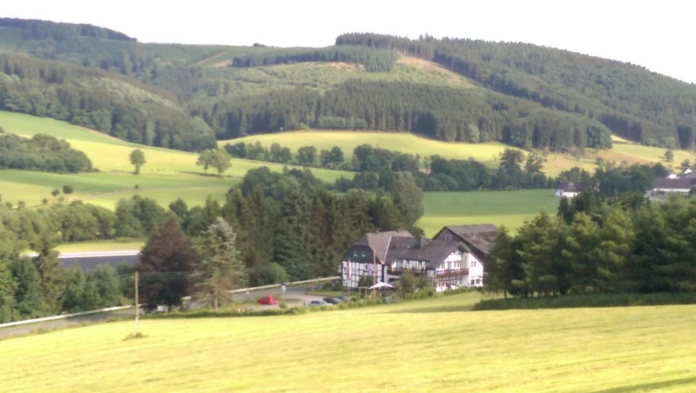 Bird's eye view in Hennetaler Hof