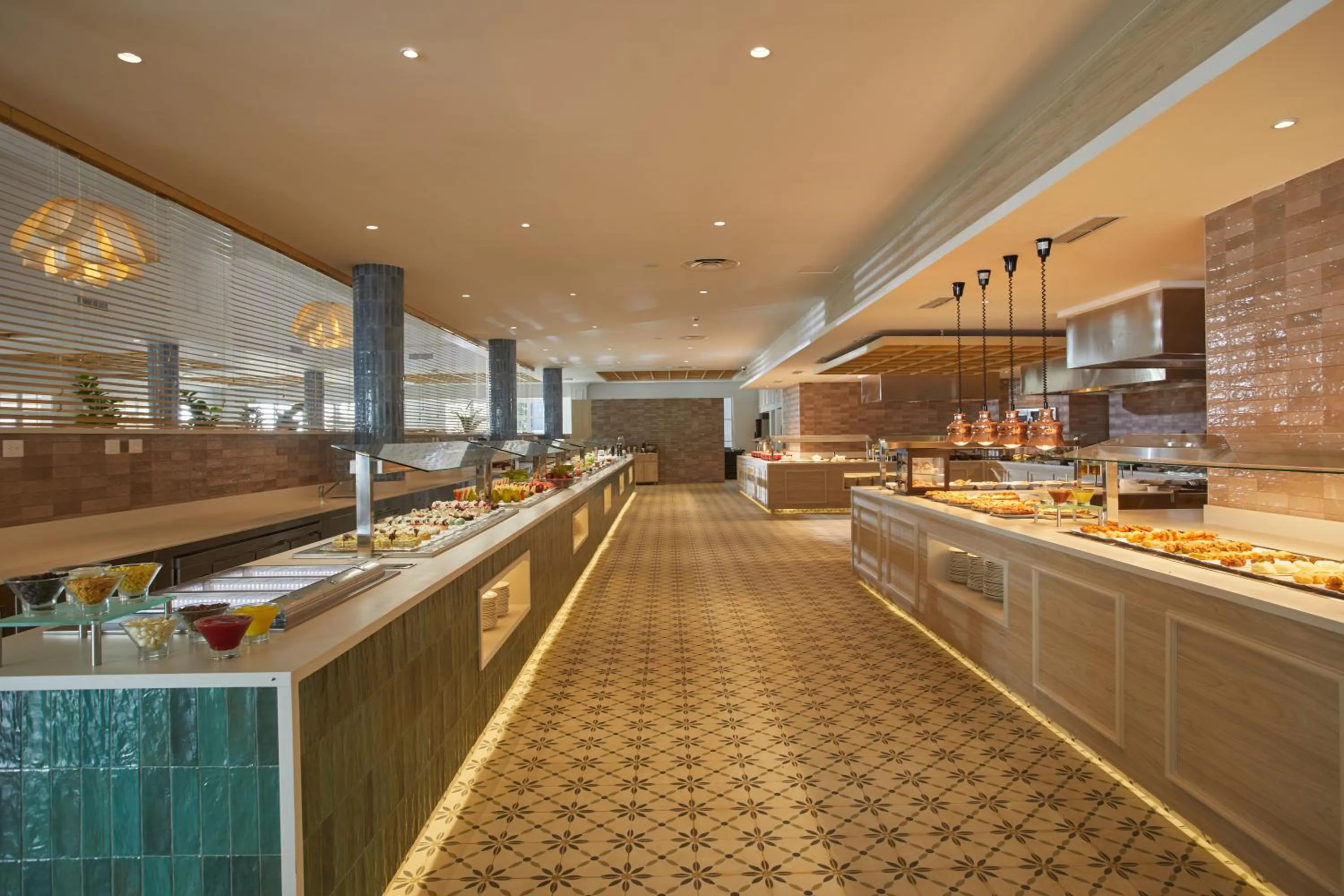 Kitchen or kitchenette in Bahia Principe Luxury Esmeralda All Inclusive - Newly Renovated