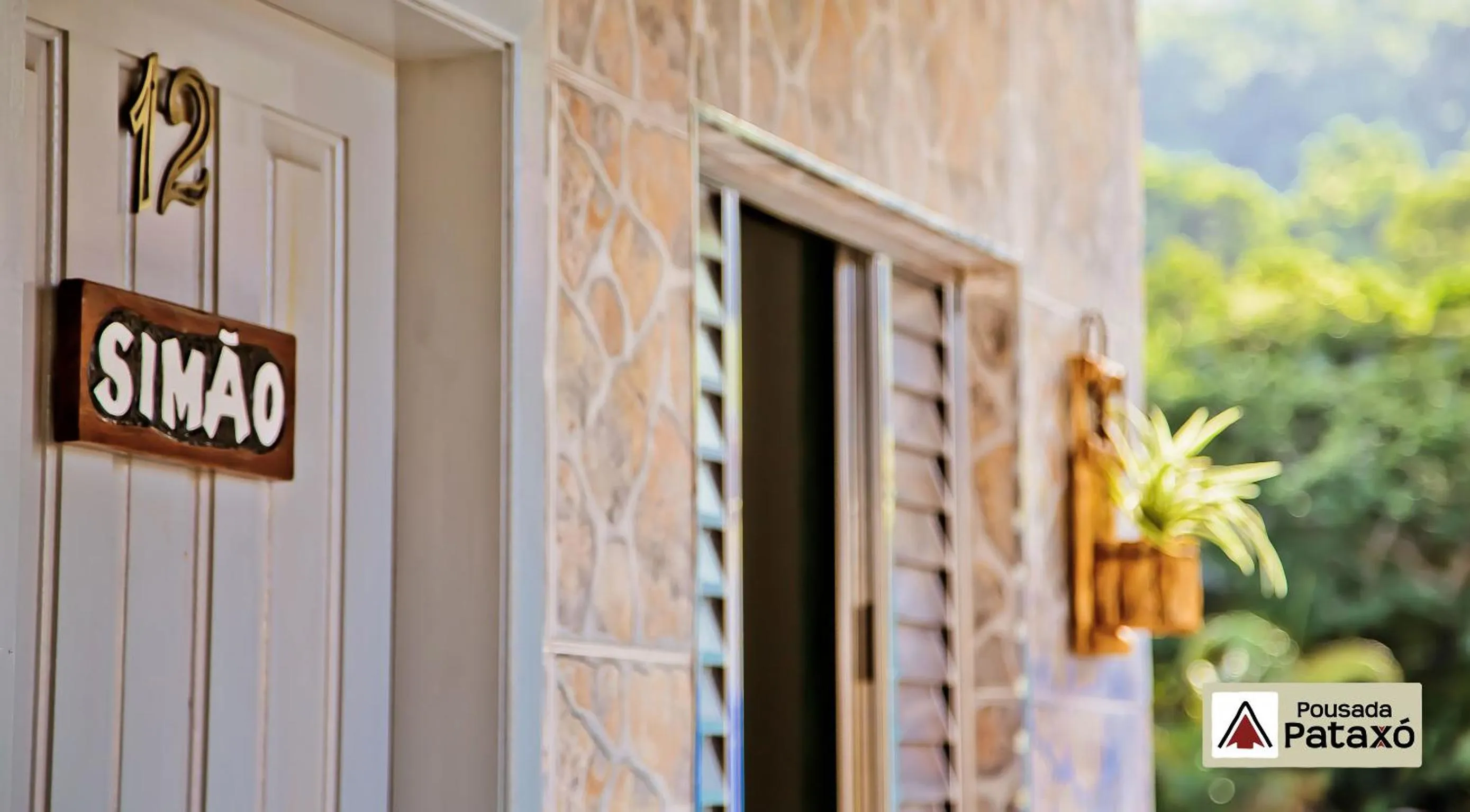 Facade/entrance in Pousada Pataxó