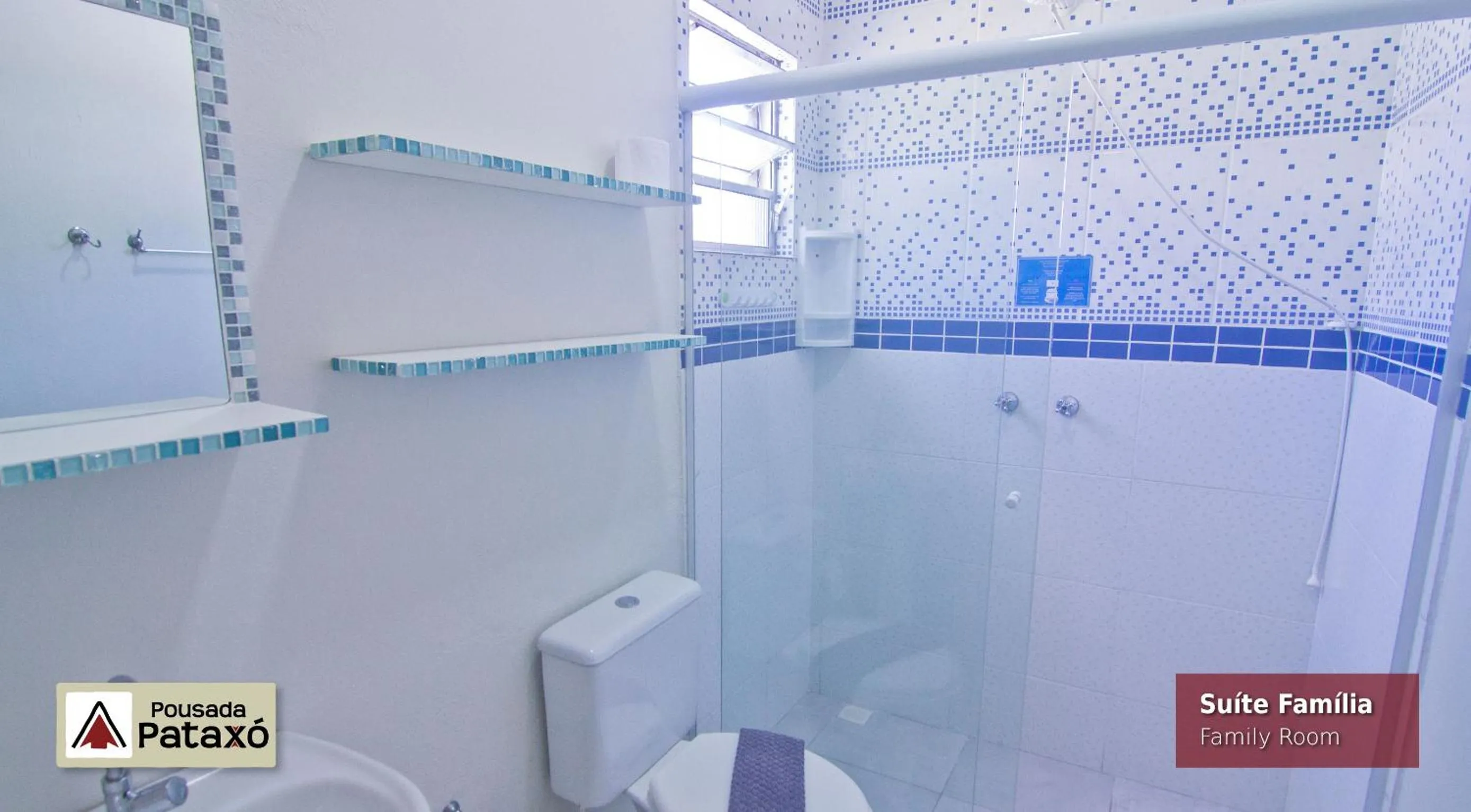 Bathroom in Pousada Pataxó