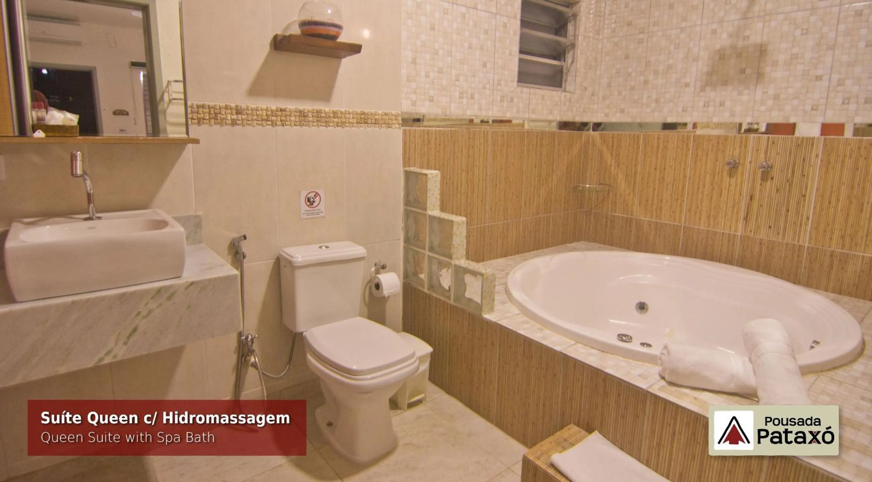 Hot Tub in Pousada Pataxó