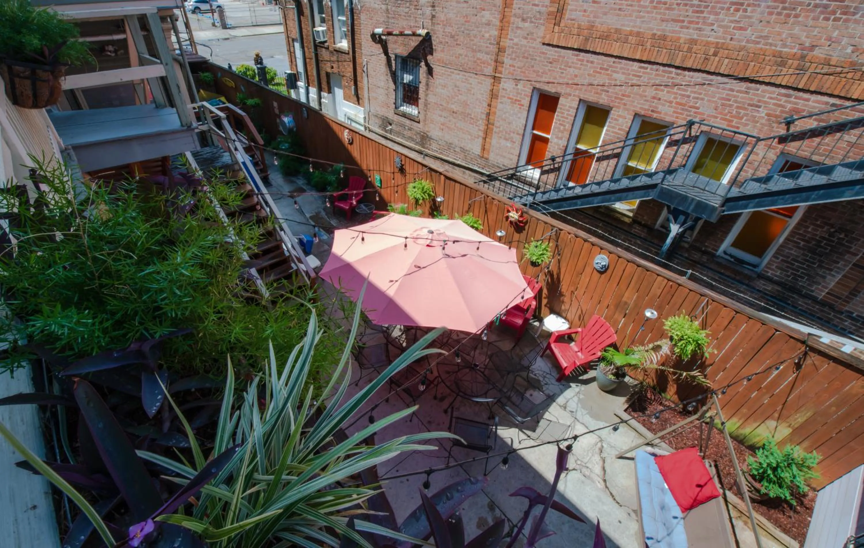 Bird's eye view in HOSTEL Auberge NOLA