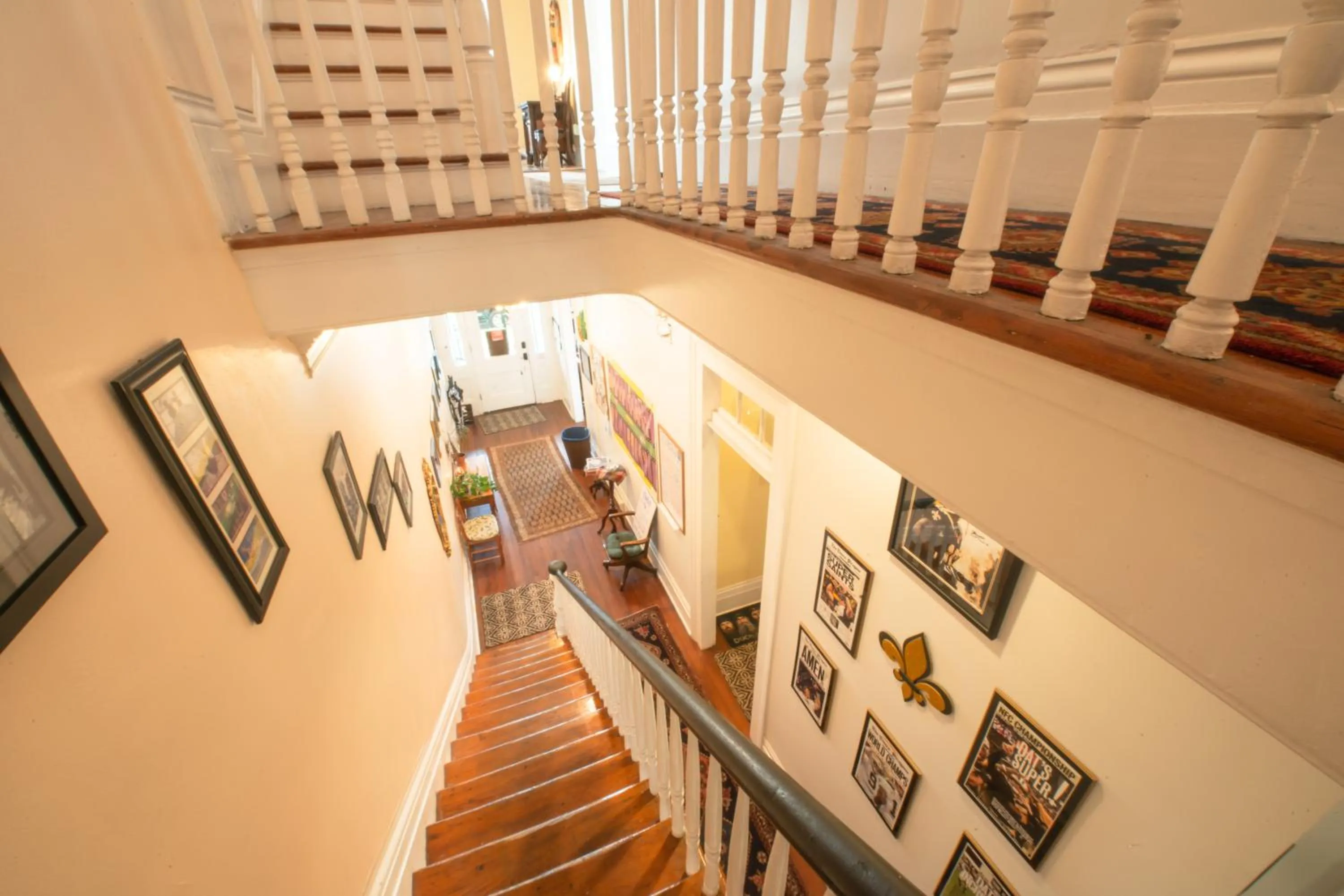 Lobby or reception in HOSTEL Auberge NOLA