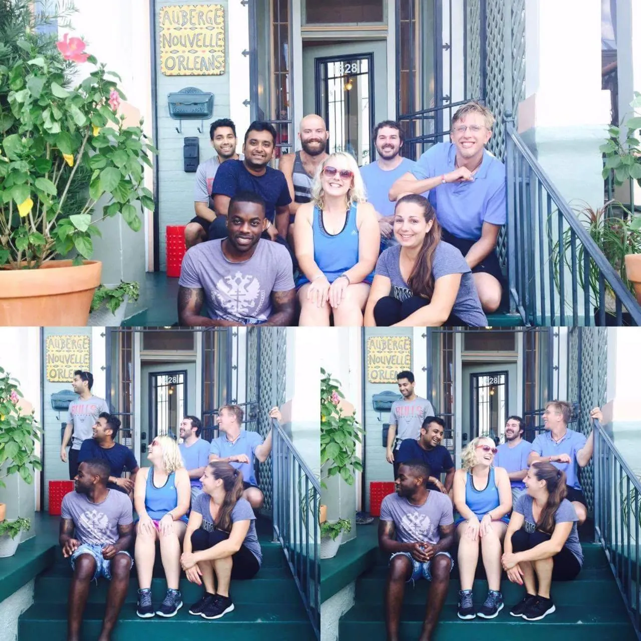 Garden in HOSTEL Auberge NOLA