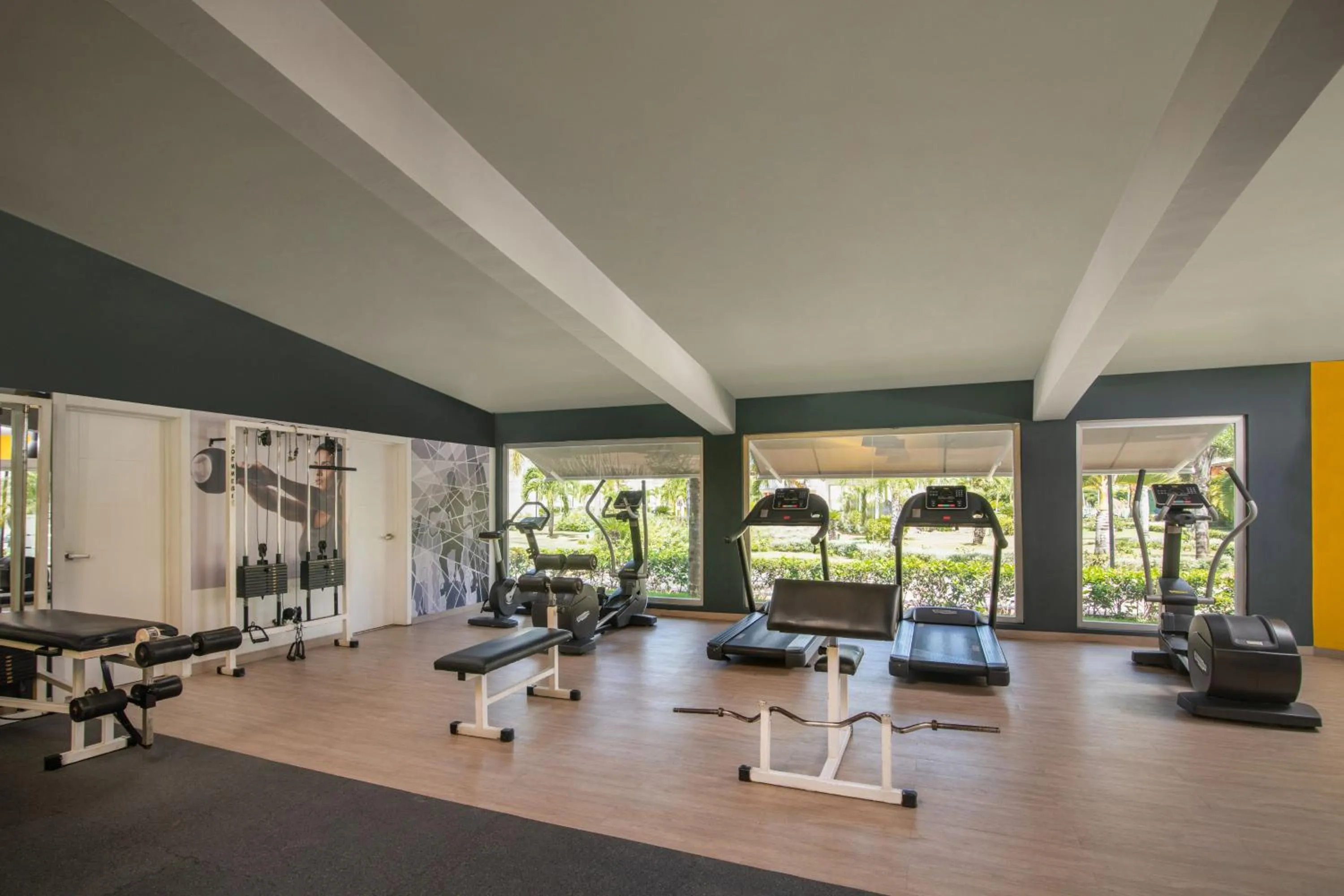 Fitness centre/facilities in Bahia Principe Luxury Bouganville - Adults Only All Inclusive