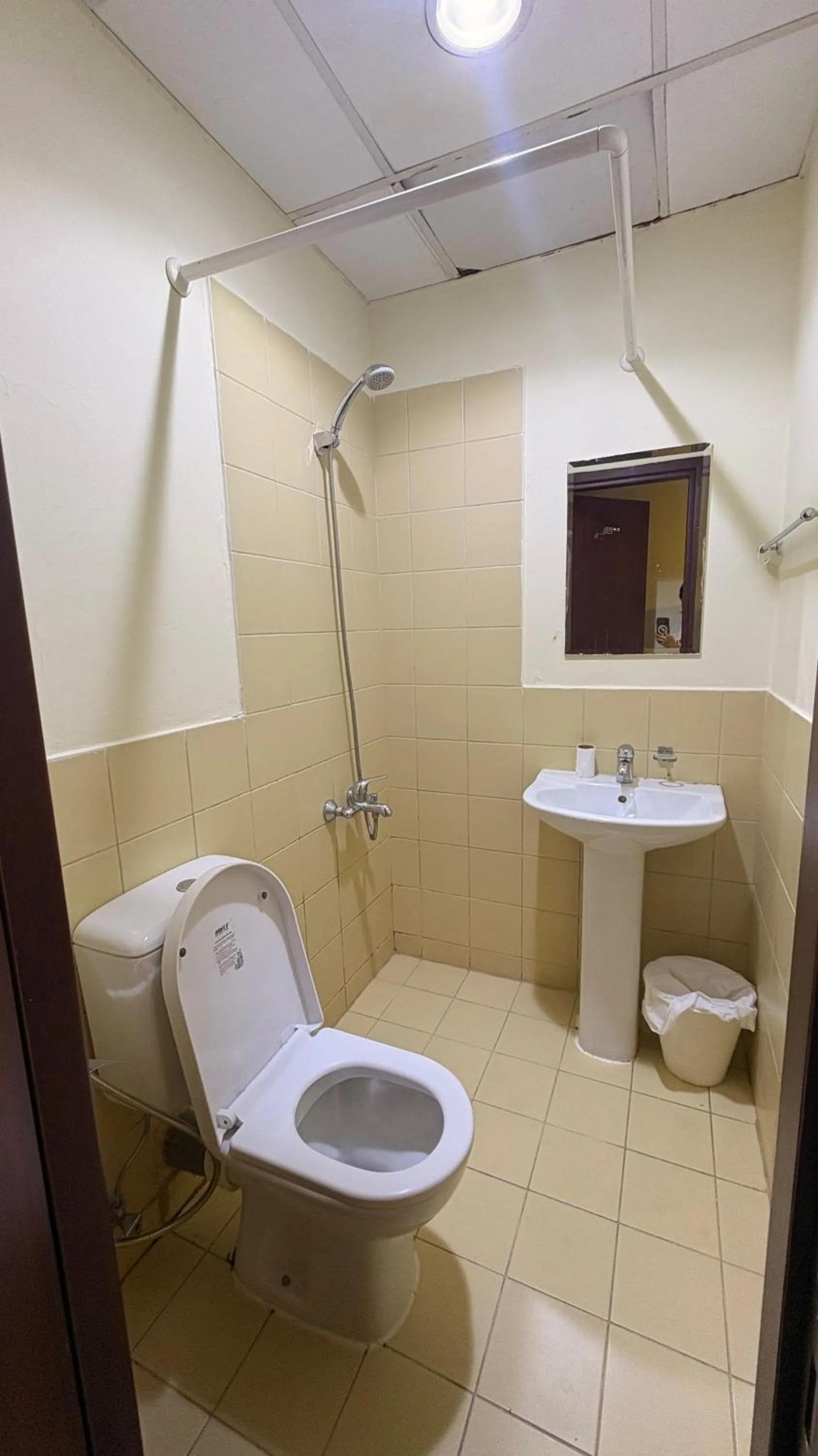 Shower in Route 66 Beach Hostel