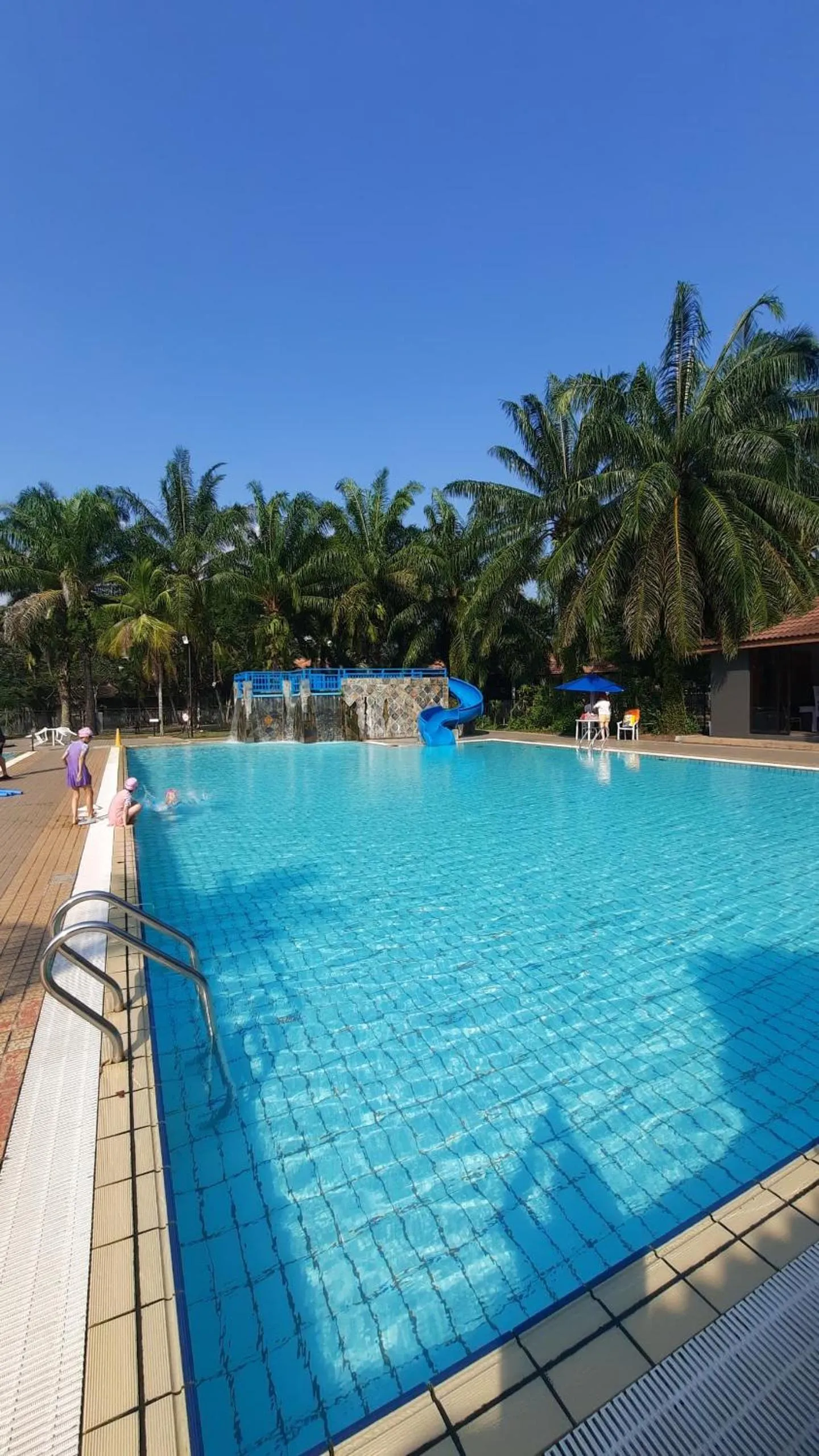 Swimming pool in Cinta Sayang Resort