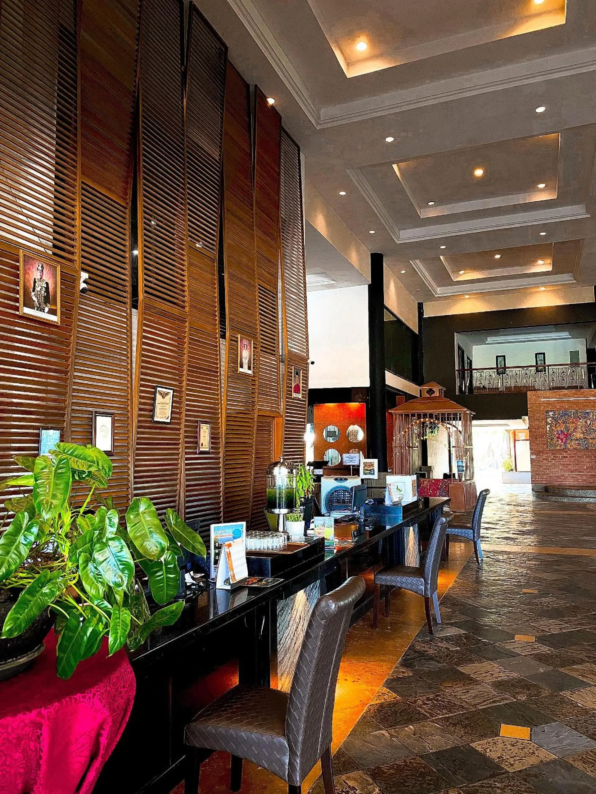 Lobby or reception in Cinta Sayang Resort