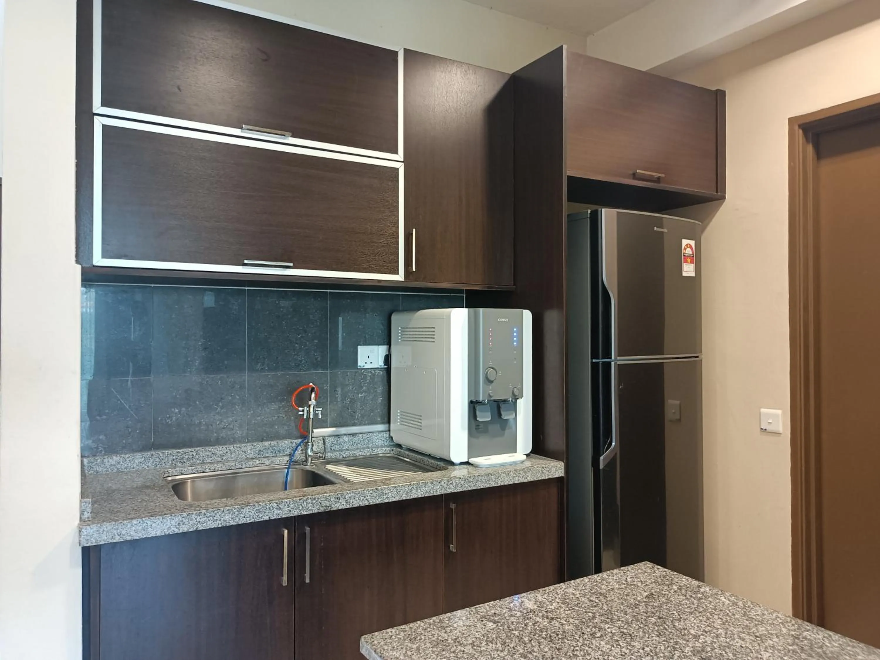 Kitchen or kitchenette in Cinta Sayang Resort