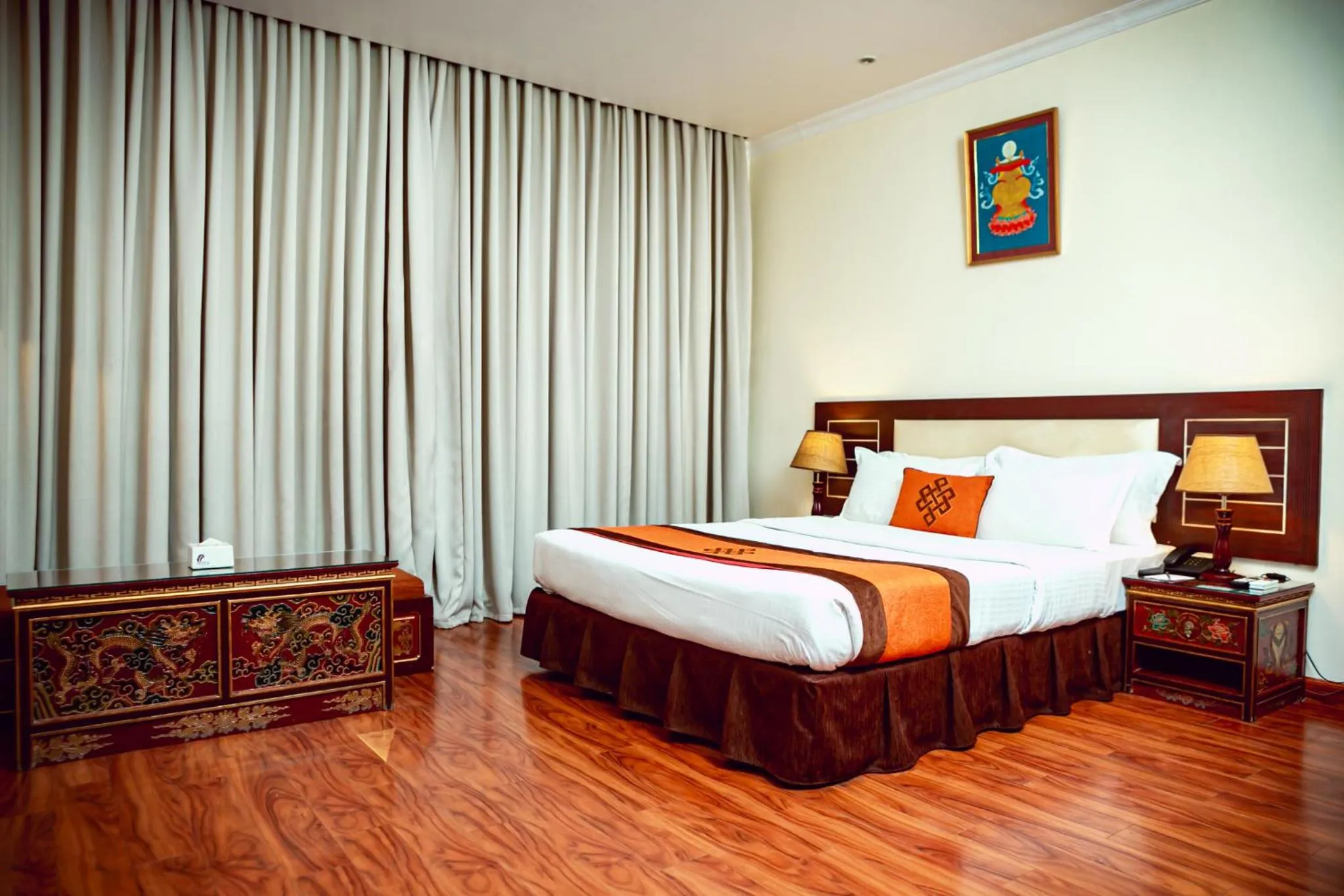 Bedroom in Vannasut Hotel and Spa