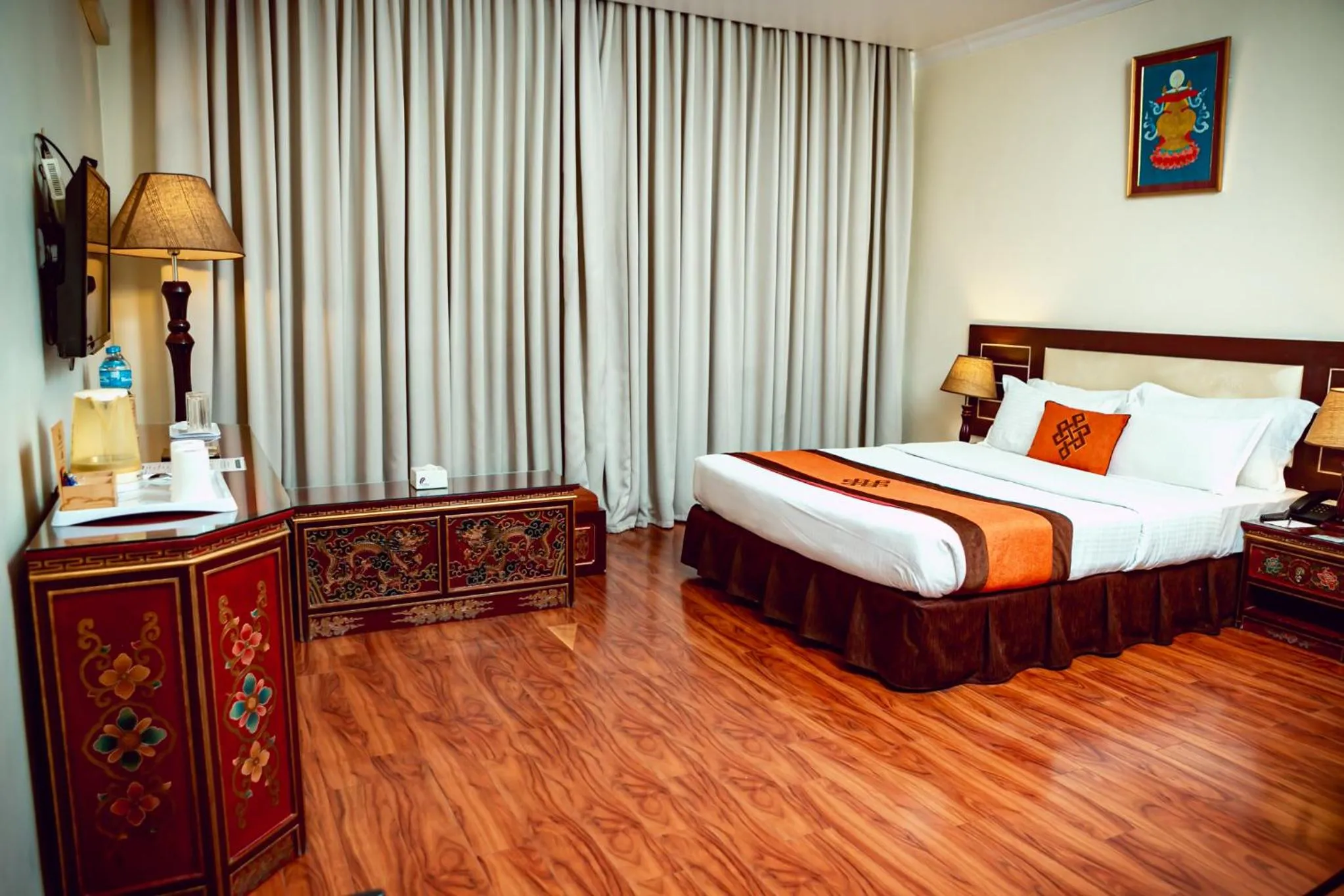 Bedroom in Vannasut Hotel and Spa