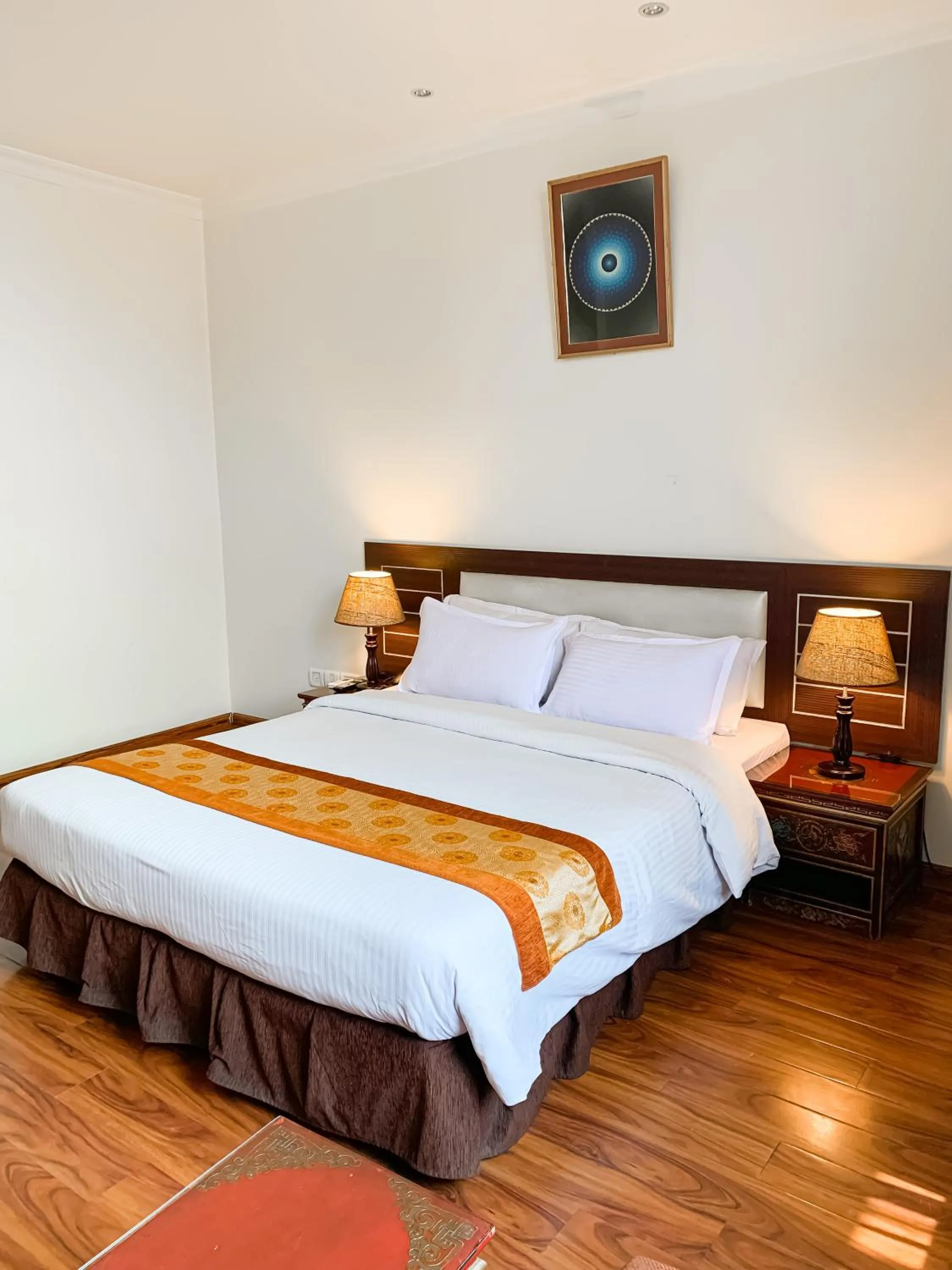 Bed in Vannasut Hotel and Spa