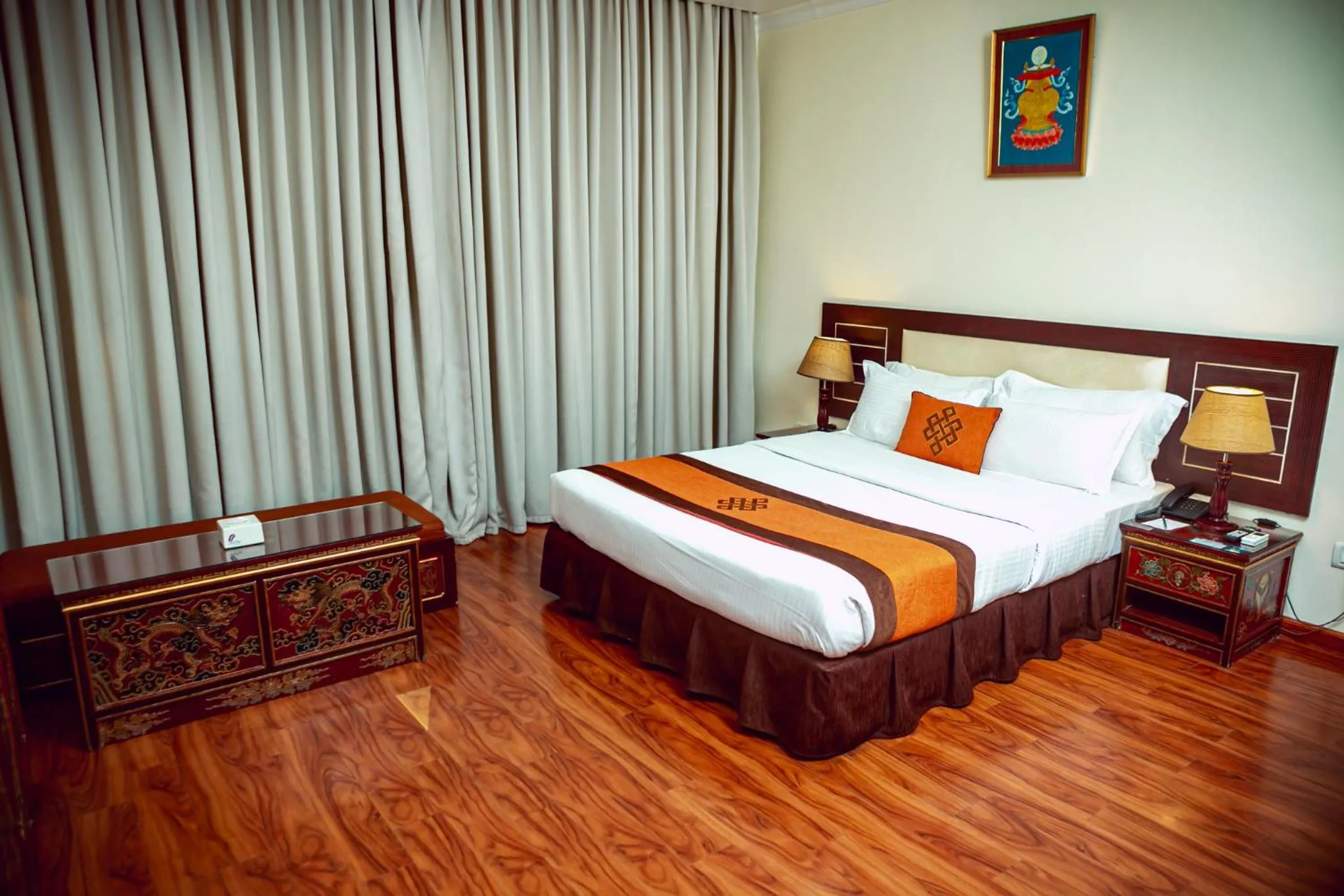 Bedroom in Vannasut Hotel and Spa