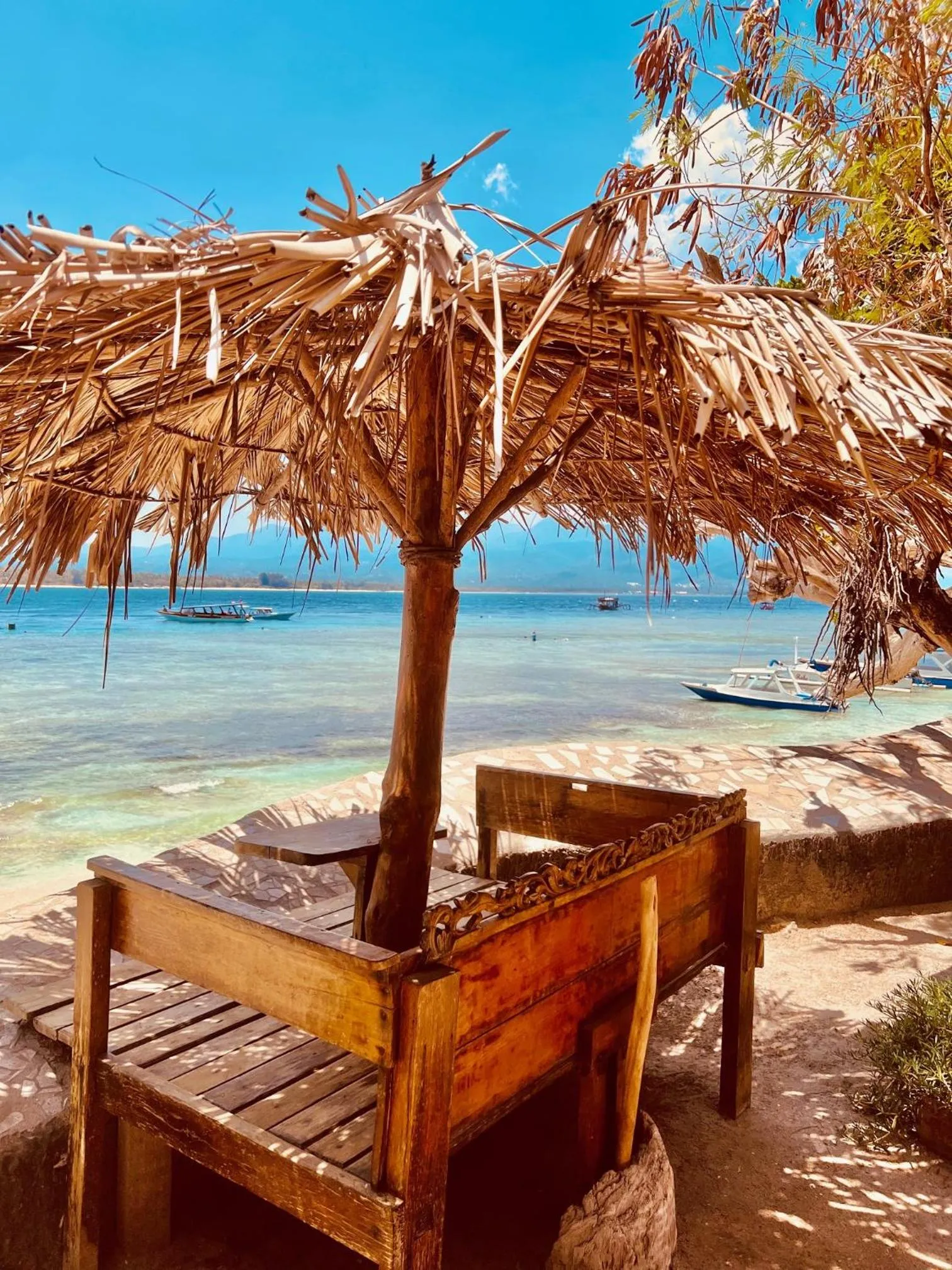 Restaurant/places to eat in Villa Bulan Madu Gili Air