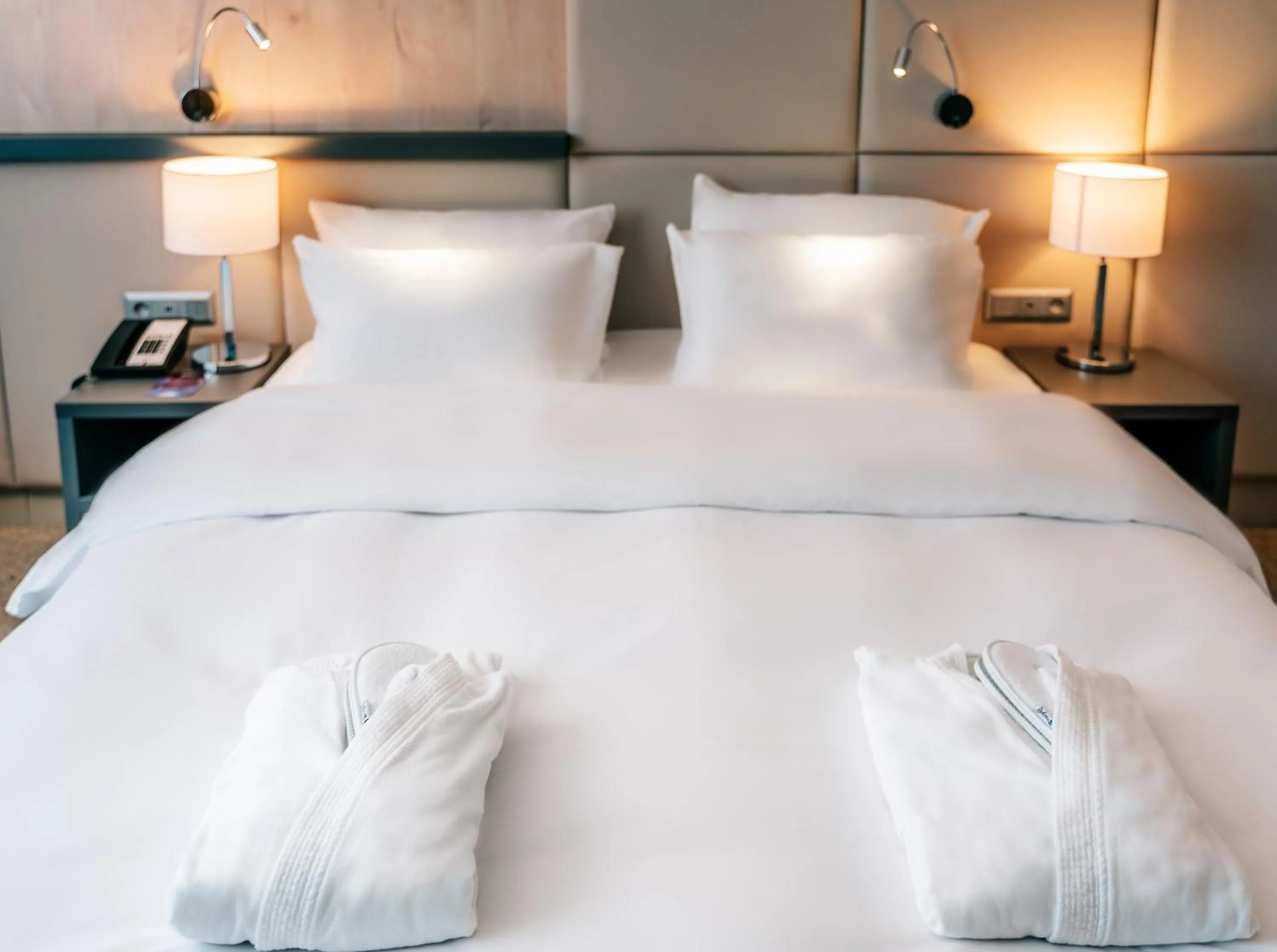 Bed in Radisson Blu Szczecin