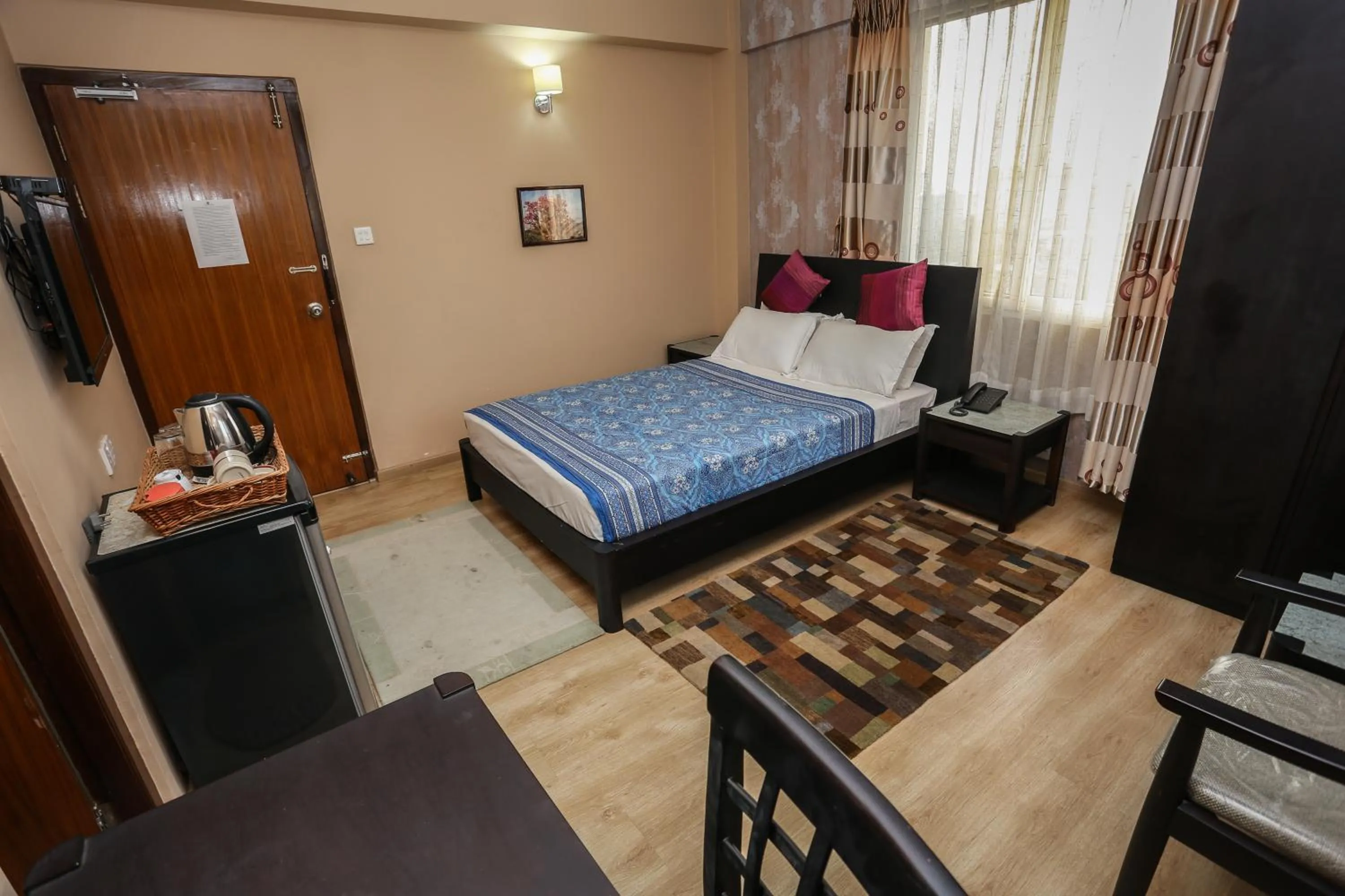 Photo of the whole room, Bed in Nirvana Home